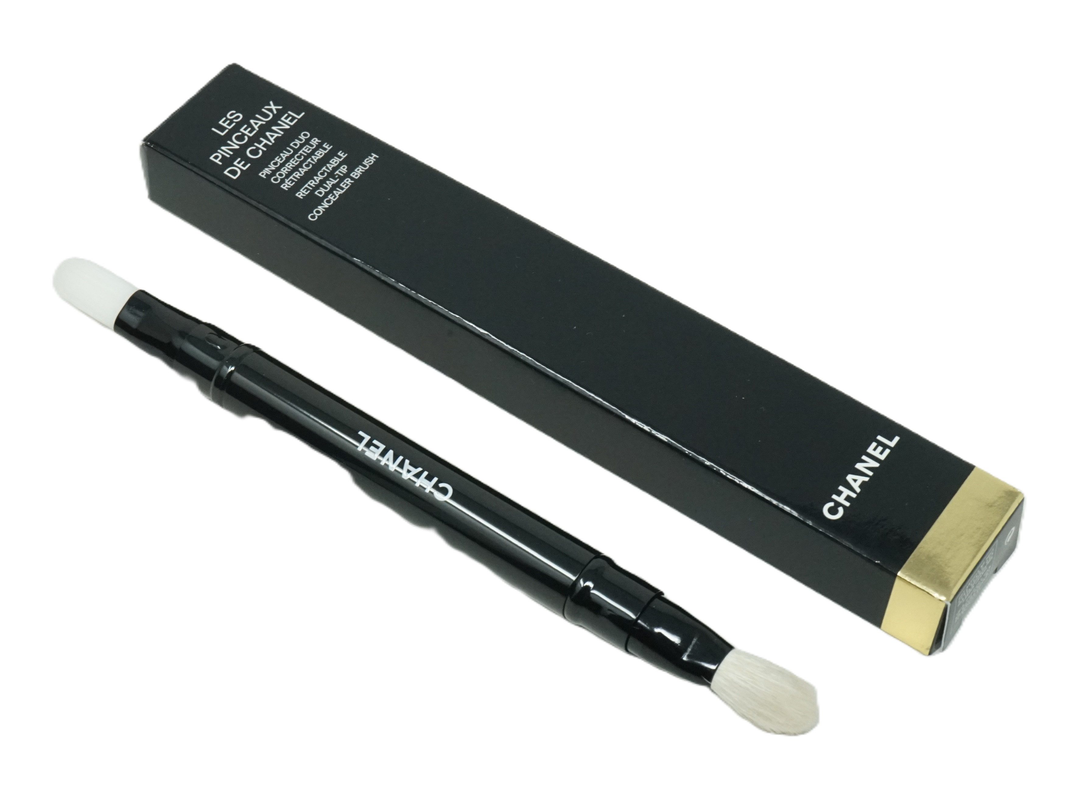 CHANEL Augenbrauen-Stift Chanel Les Pinceaux Pinsel Retractable Duel Tip Concealer Brush