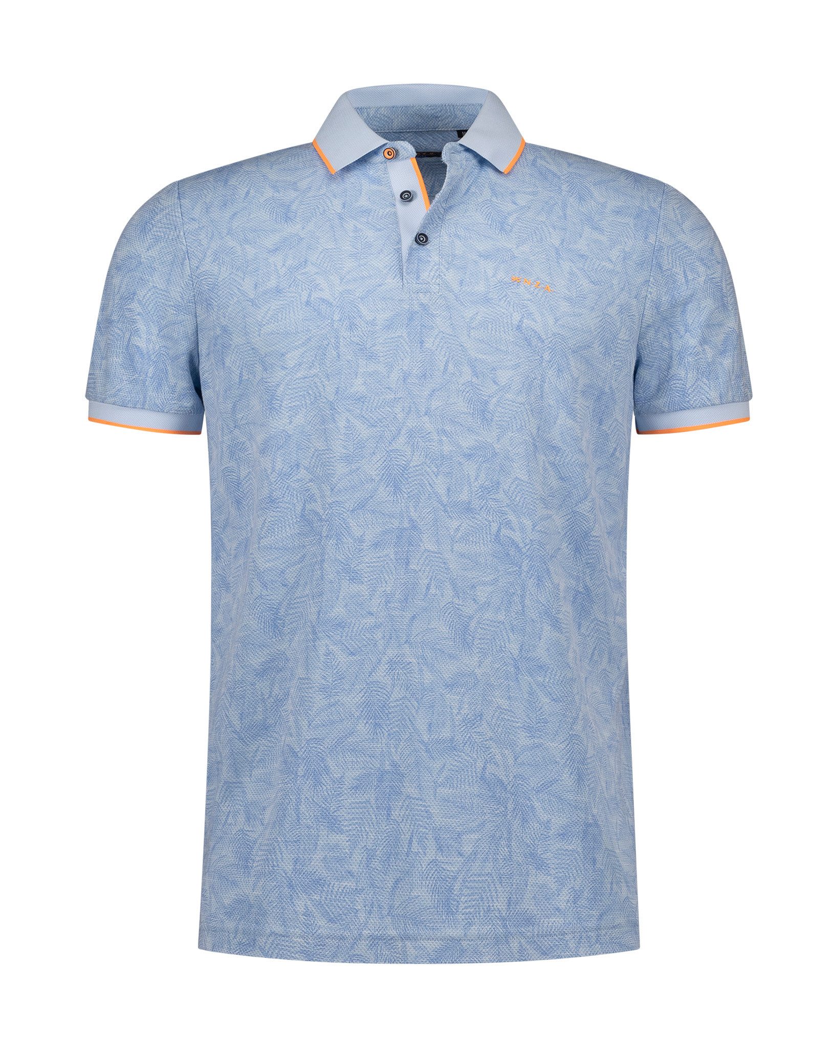 Poloshirt NZA New Zealand Auckland Poloshirt - light bliue