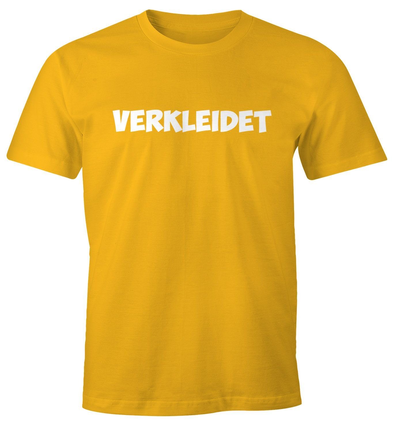 MoonWorks Print-Shirt Herren T-Shirt Verkleidet Fasching günstig online kaufen