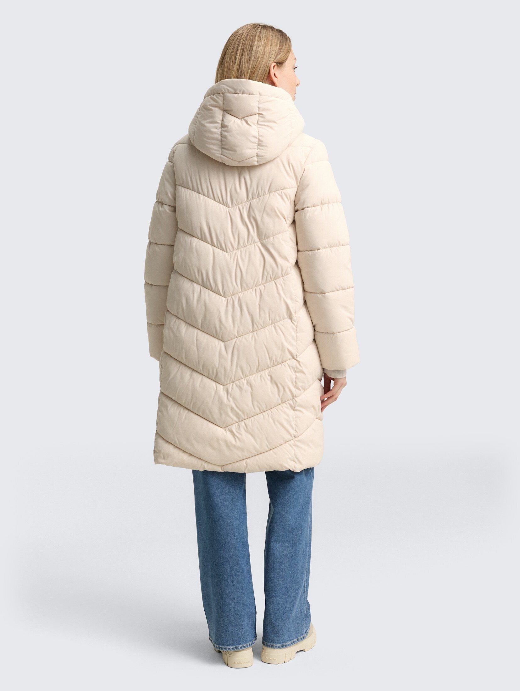 TOM TAILOR Steppmantel Jacken Puffer-Mantel mit Kapuze