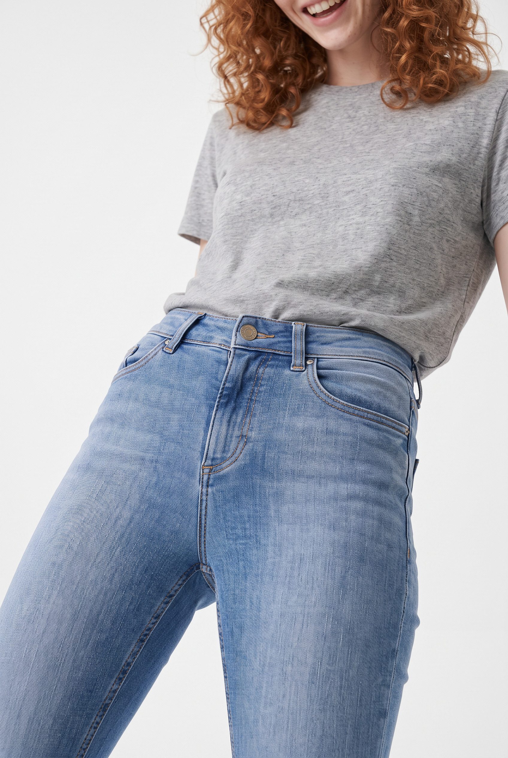 ONLY Bootcut-Jeans ONLBLUSH – Bootcut-Jeans mit niedriger Leibhöhe und Stretch Baumwollmischung, bootcut fit – Bild 3 von 5