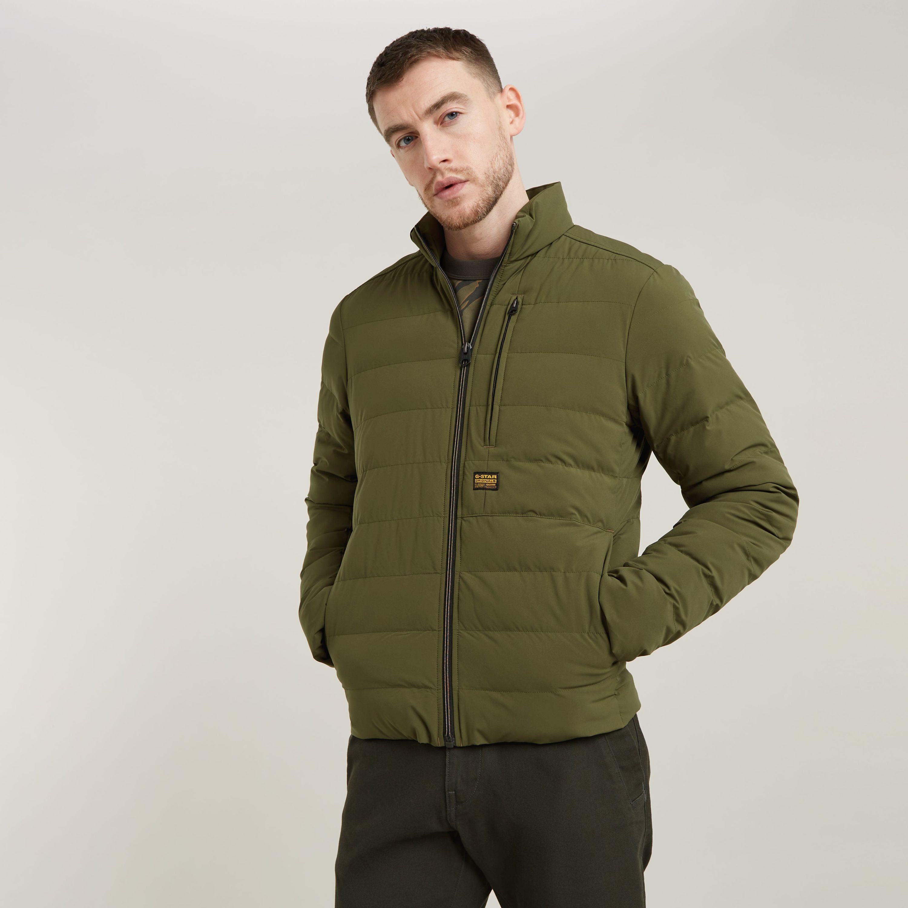 G-STAR Steppjacke Foundation liner mit Brusttasche günstig online kaufen