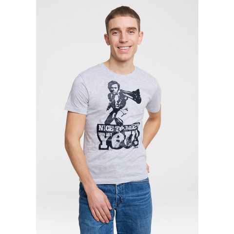 LOGOSHIRT T-Shirt NICE TO MEET YOU mit Dirty Harry-Print