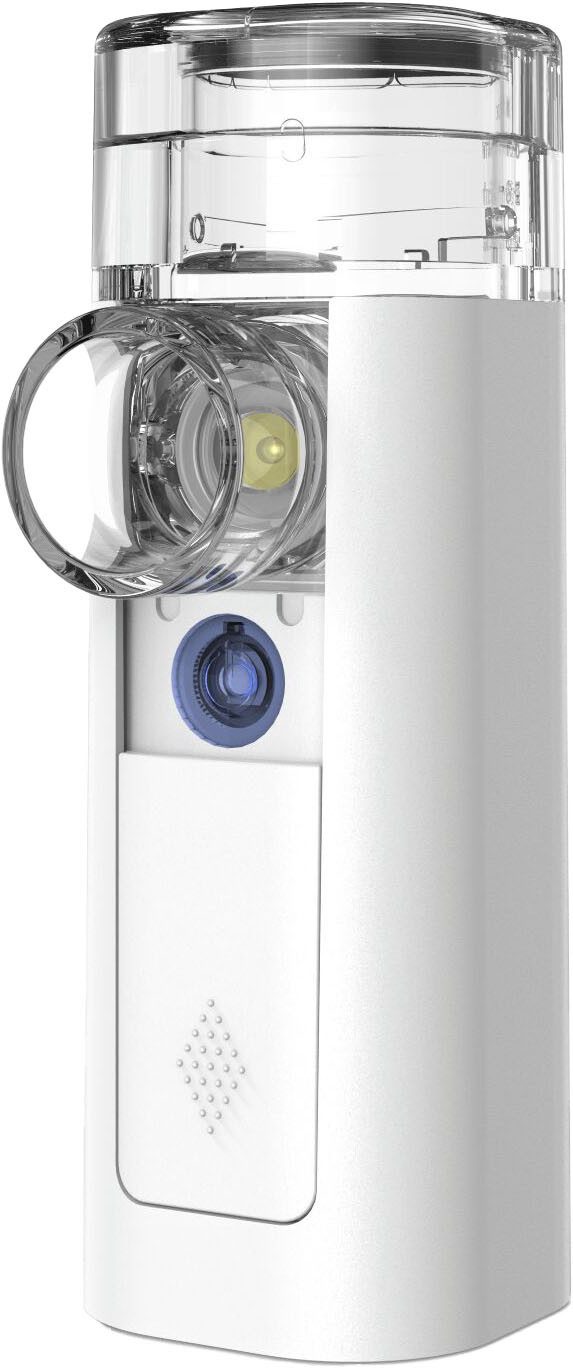 Omron Inhalationsgerät mini Air 360+ einfach zu bedienen, geräuschlos, Laden mit Micro-USB, für Erwachsene & Kinder