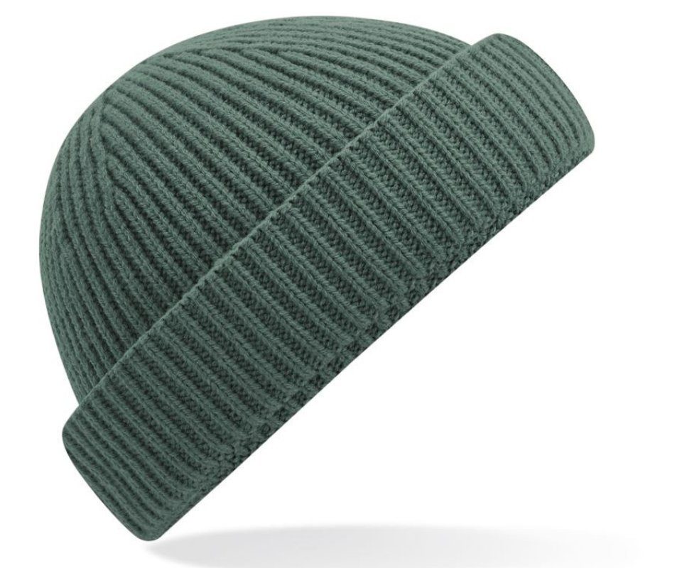 Beechfield® Strickmütze Fischermütze Herren Strick Mütze Beanie Seemannsmütze Kurz Harbour