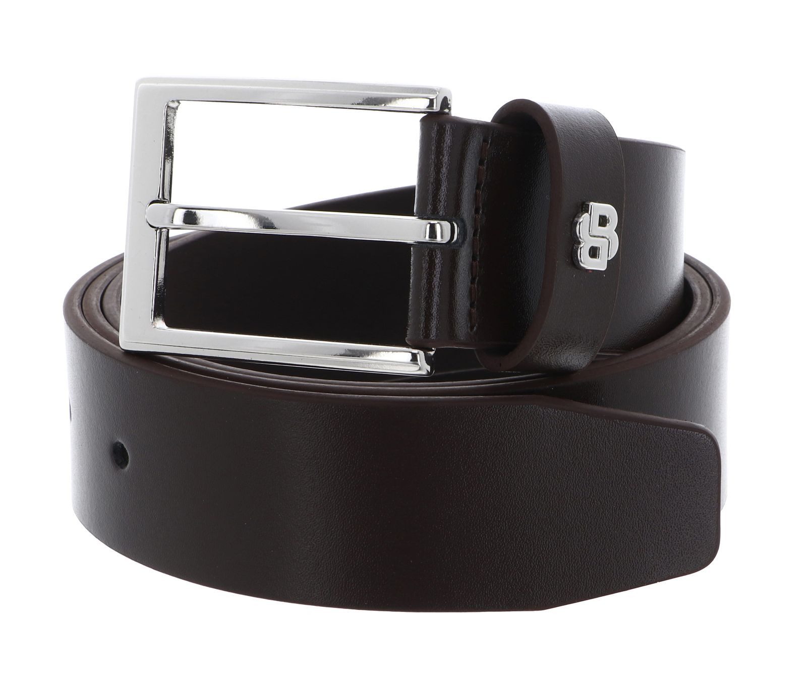 BOSS Ledergürtel Emal-B Sz35 Belt aus echtem Rindsleder günstig online kaufen