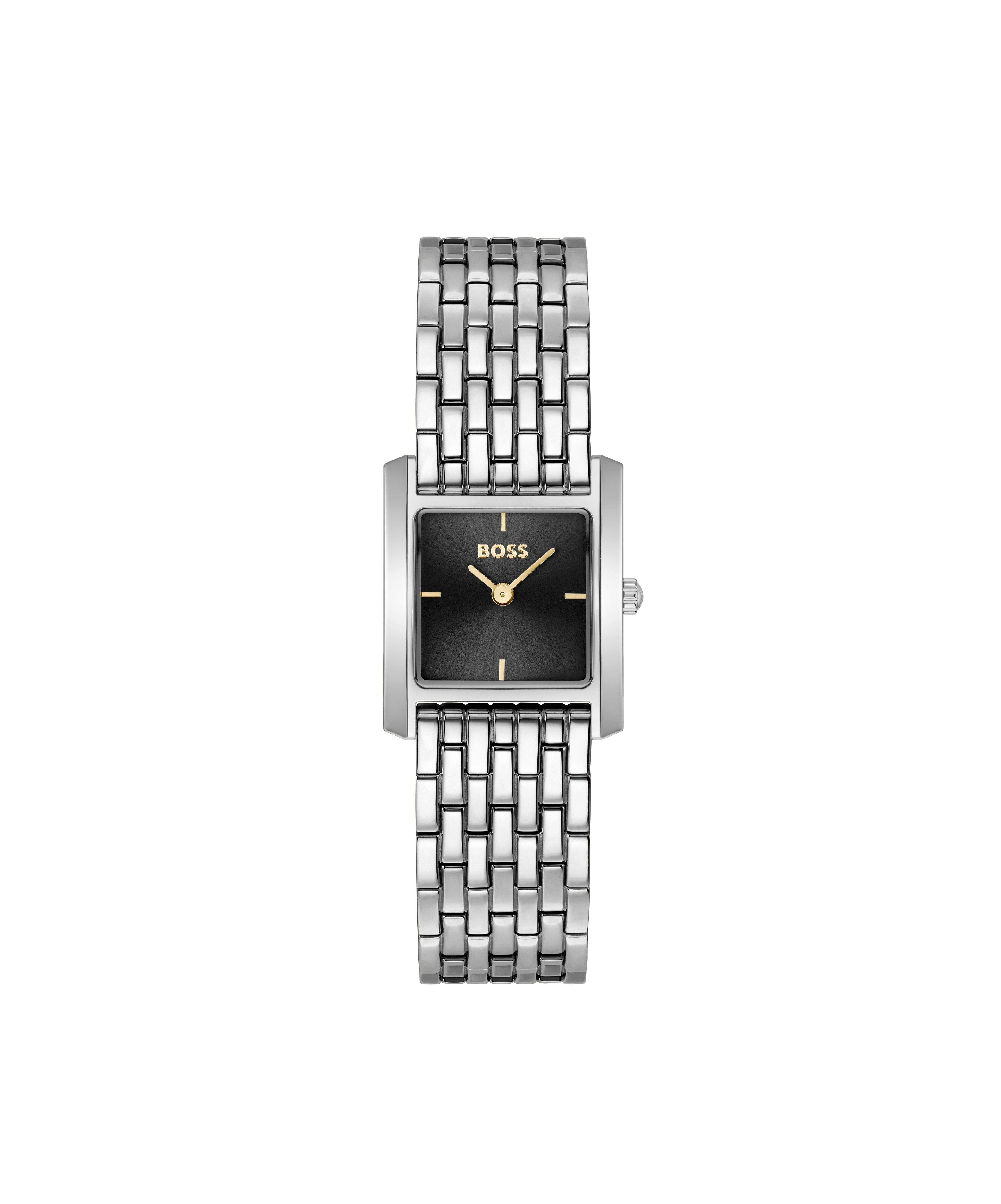 BOSS Quarzuhr LUCY SCALA 1502844, Armbanduhr, Damenuhr, Edelstahlarmband, a günstig online kaufen