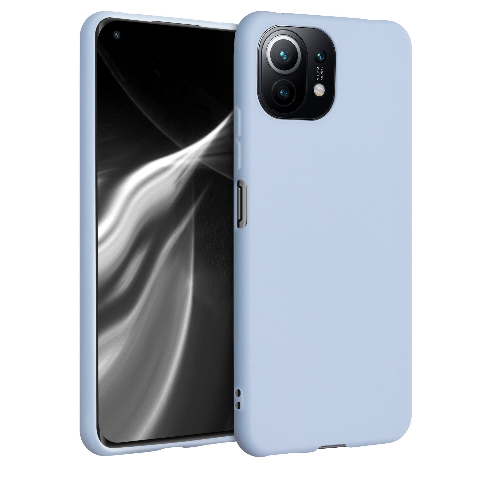 kwmobile Handyhülle Hülle für Xiaomi 11 Lite (5G) NE / Mi 11 Lite (5G), Hülle Silikon - Soft Handyhülle - Handy Case Cover