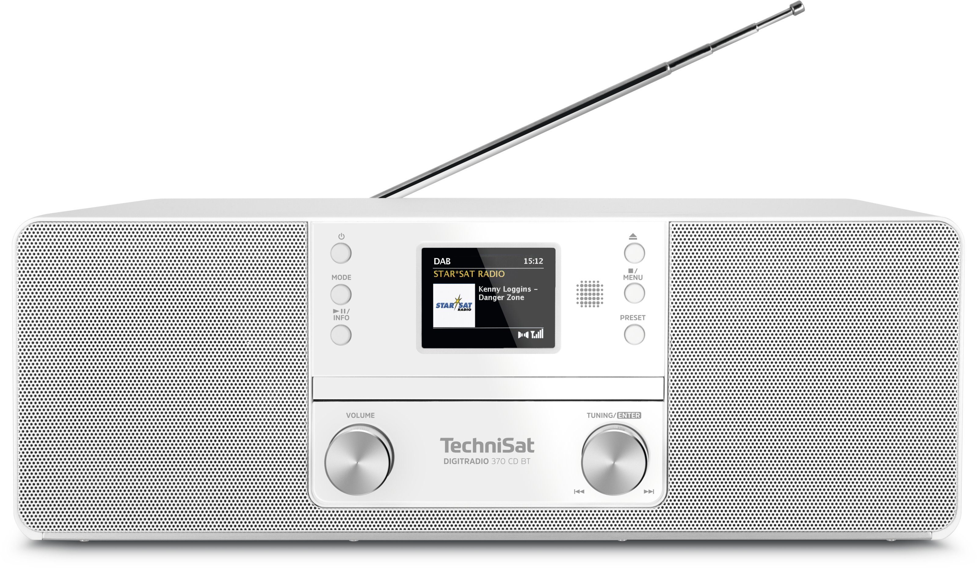 TechniSat »DIGITRADIO 370 CD BT« CD-Player (Digitalradio (DAB), UKW, 10 W,  Fernbedienung, Bluetooth-Audiostreaming (Empfang), USB-Schnittstelle mit  Ladefunktion und MP3-Wiedergabe, Integrierter CD-Player mit MP3-Wiedergabe)  online kaufen | OTTO
