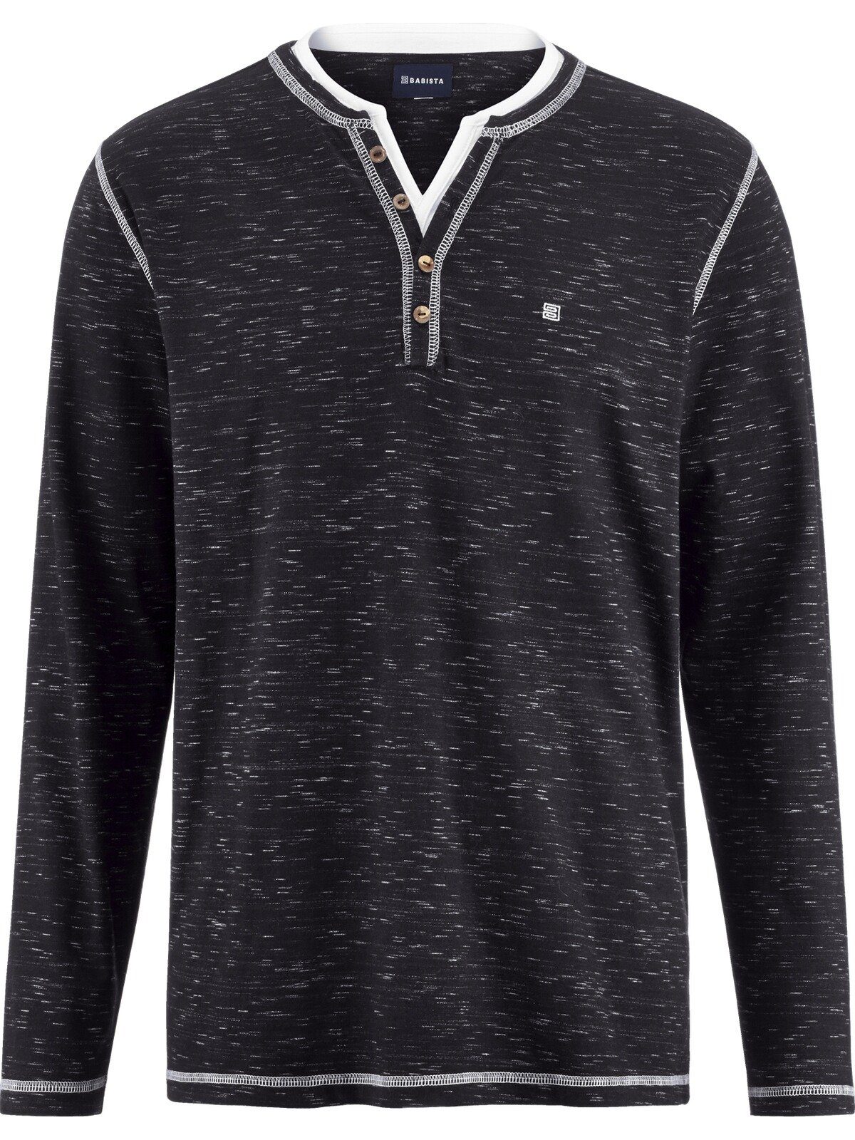 Babista Langarmshirt GIVIRA in melierter Optik günstig online kaufen