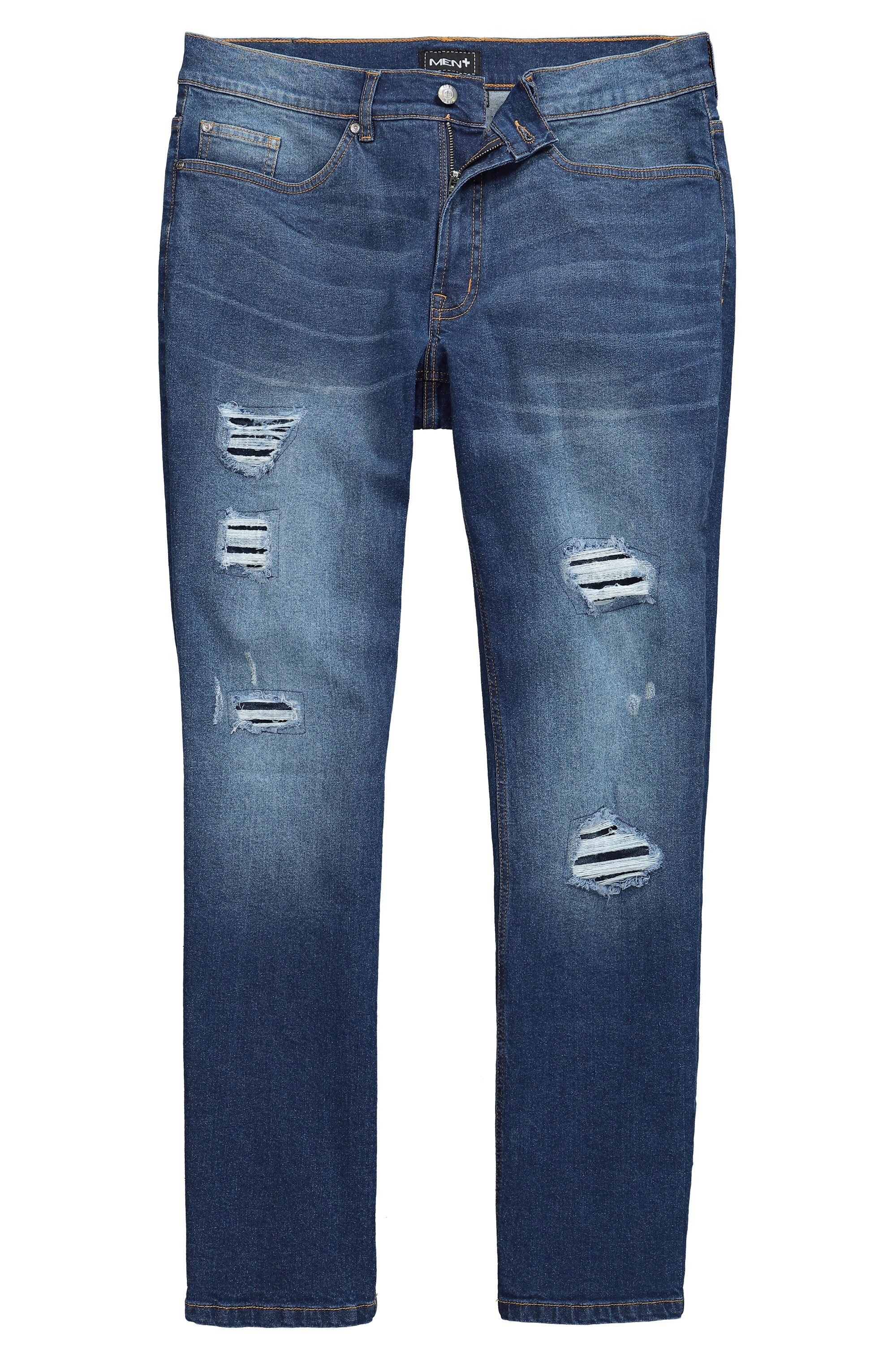 dark blue denim