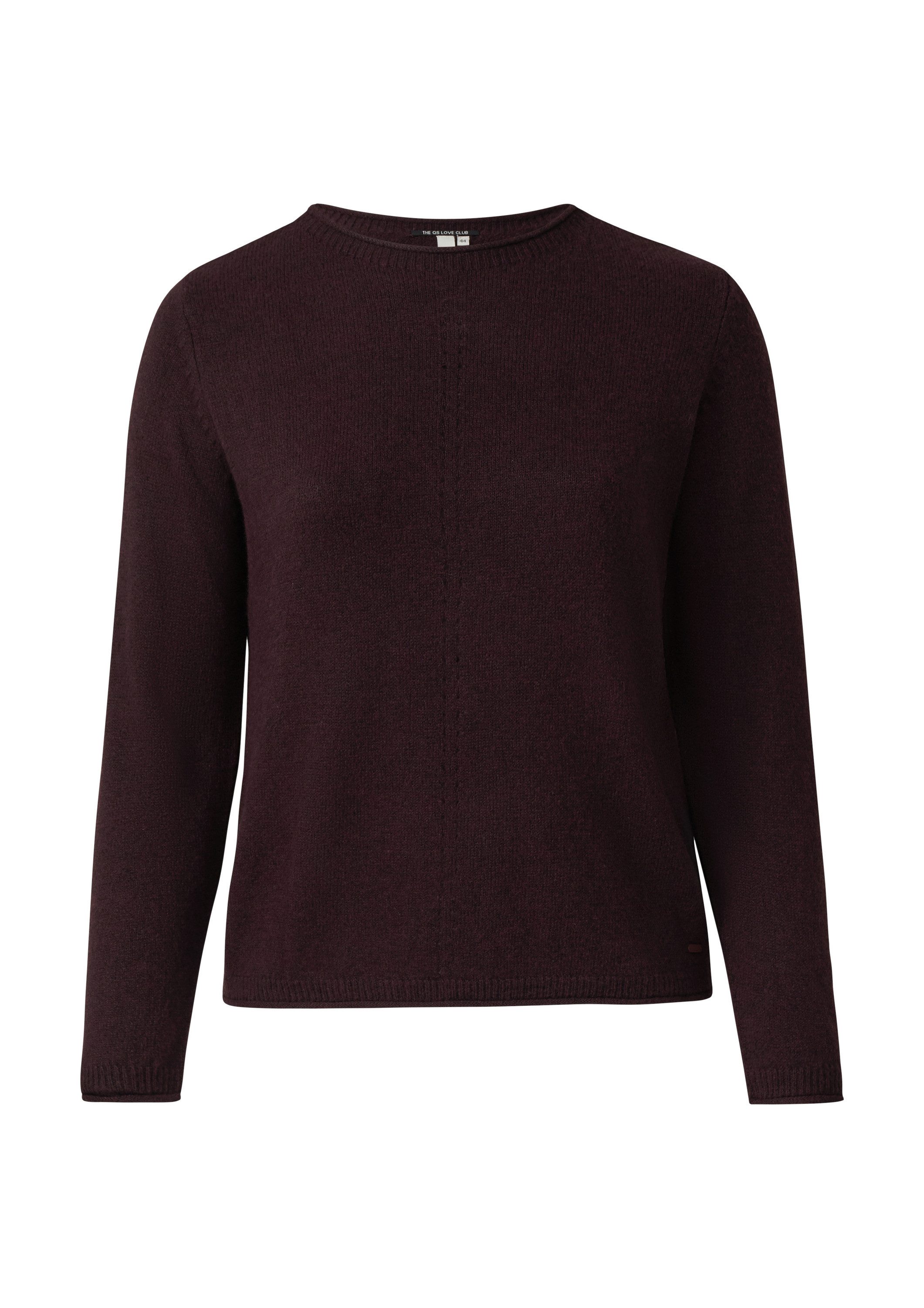 QS Longpullover Strickpullover Strickpullover (1-tlg) günstig online kaufen