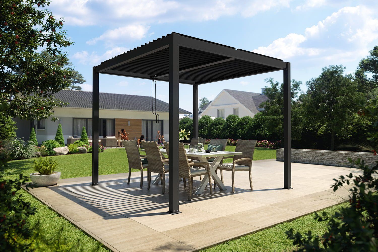 35+ Pergola Mit Seitenteilen, Mit einer pergola markiese können sie