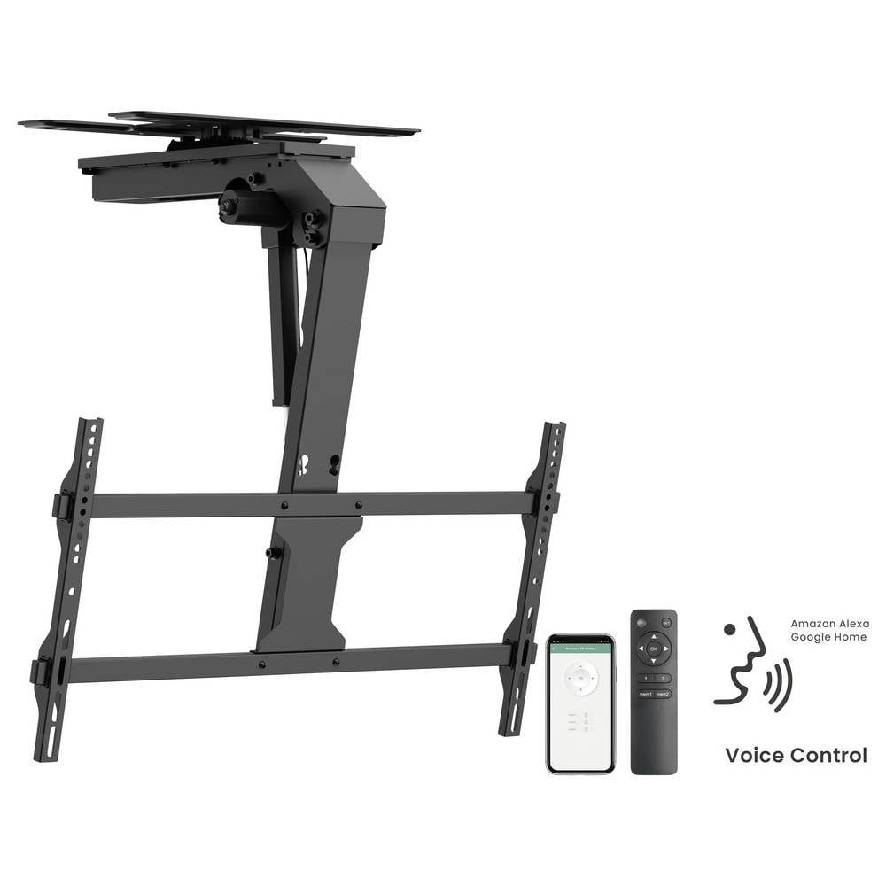 SpeaKa Professional TV-Deckenhalterung SP-TVCM-570 TV-Deckenhalterung 109,2 cm (43) - 218,4 cm (86), (Mit Fernbedienung)