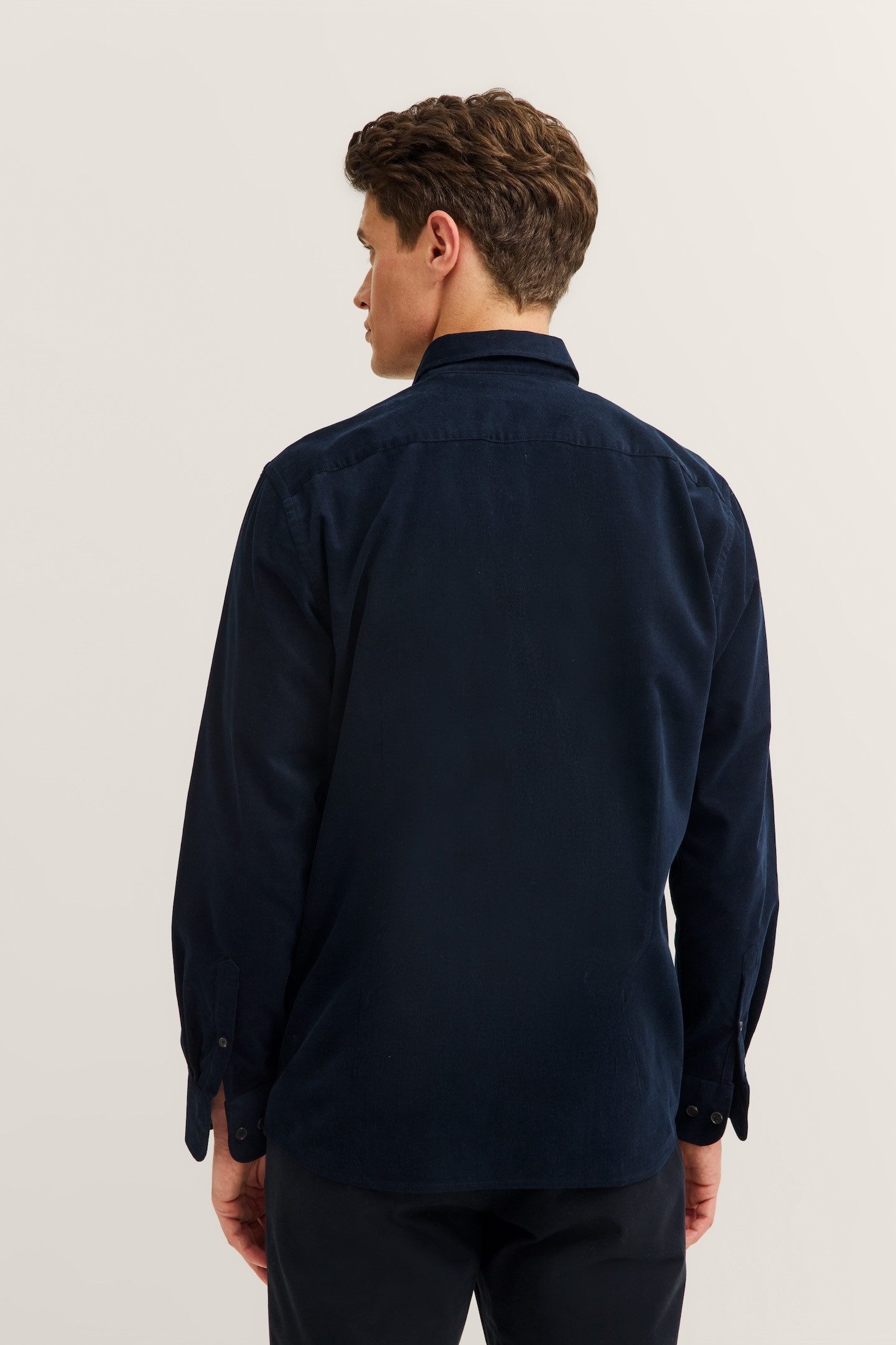 bugatti Langarmhemd Soft Cotton im Modern Fit mit Button-Down-Kragen