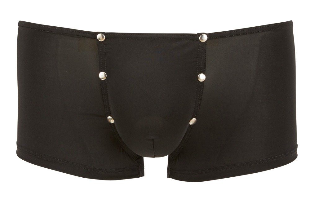Svenjoyment Boxershorts Herren Boxer-Shorts mit Druckknöpfen - schwarz (1-St) zum Öffnen
