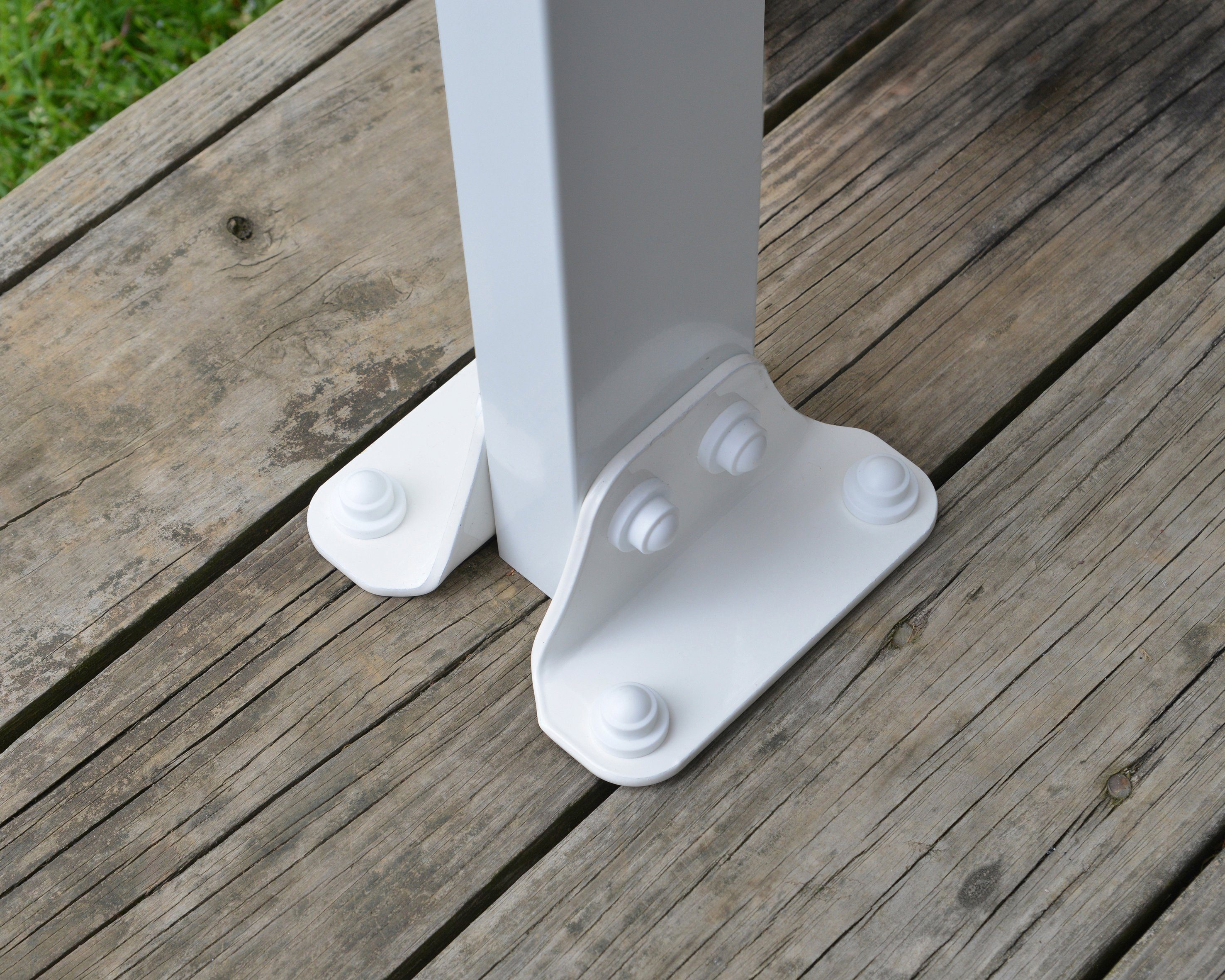Palram - Canopia Terrassendach Olympia 3x3, BxT: 307x295 cm, Bedachung Doppelstegplatten, BxT: 307x295 cm