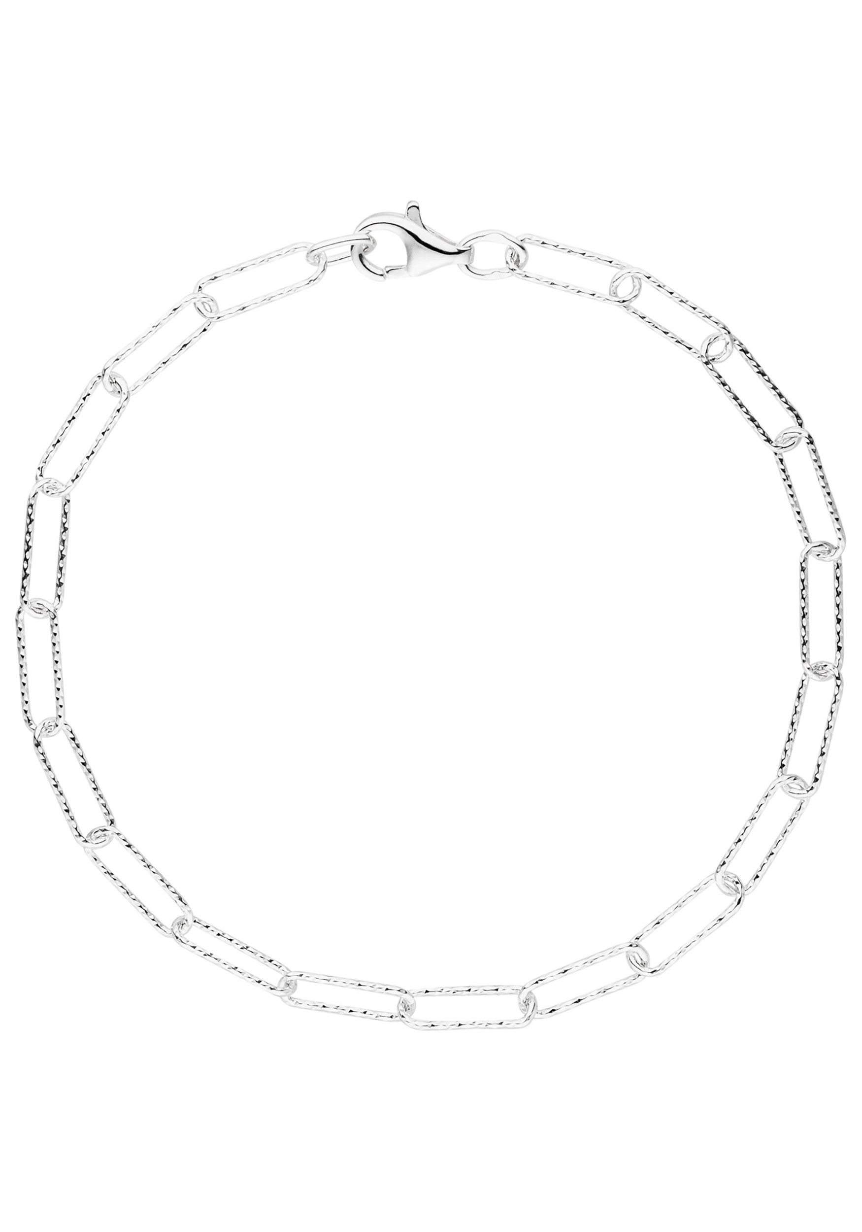 Armband Silberarmband Paperclip