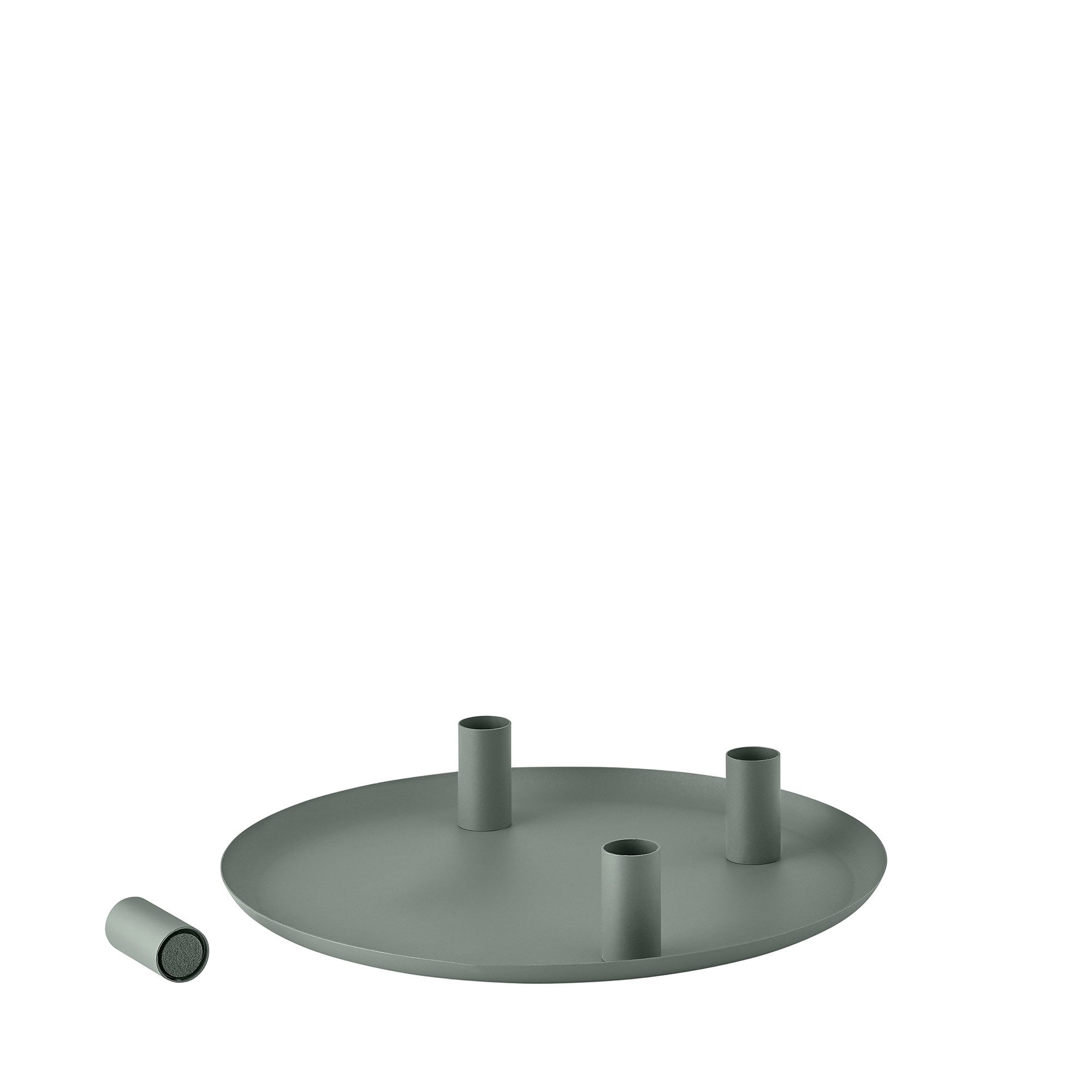 blomus Kerzenhalter -LOHA- Kerzenständer, Tischdeko, Design Kerzenhalter modern (1 Kerzenhalter), Magnetisch variabel, Oval & Rund, pulverbeschichteter Stahl