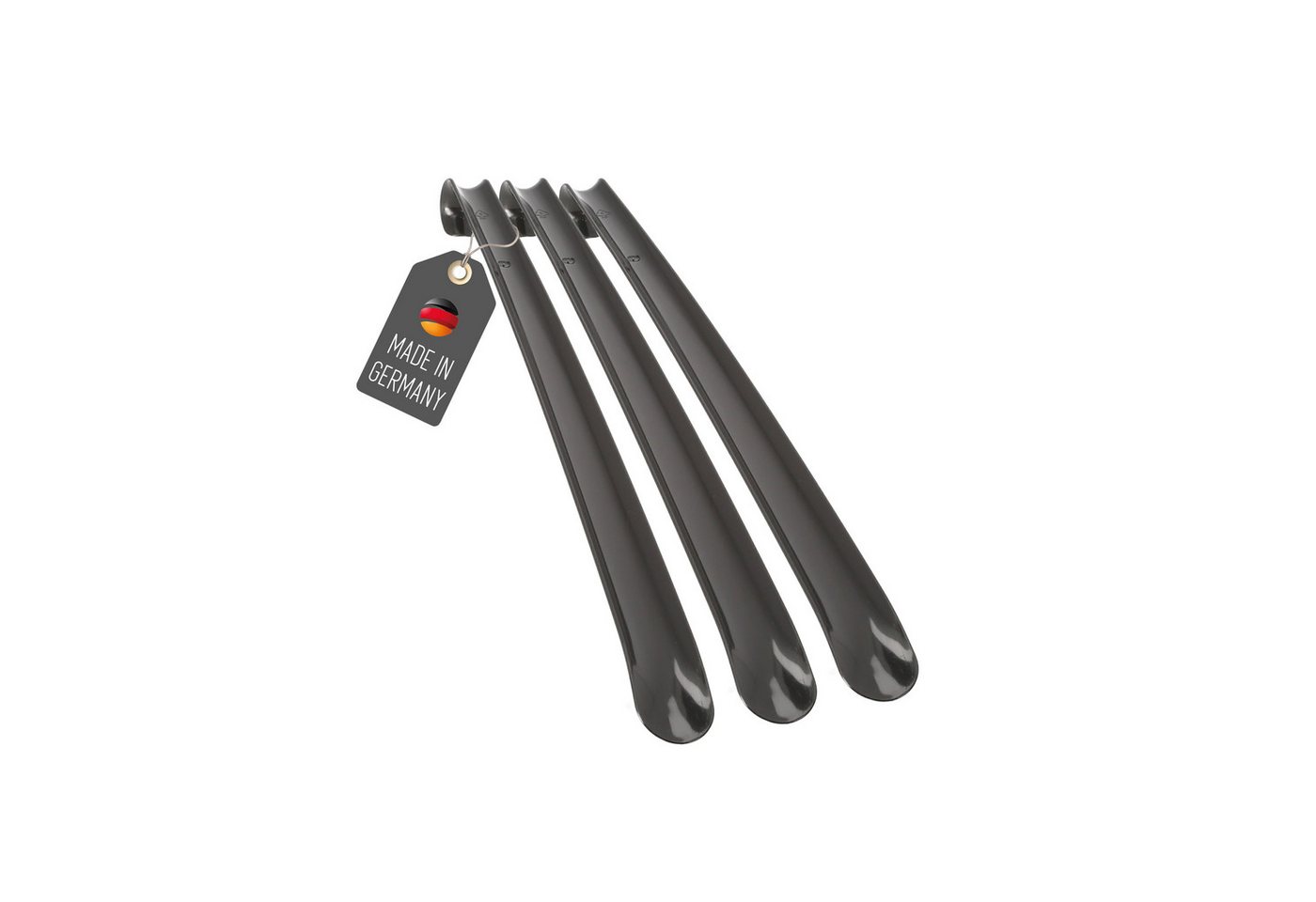 Lantelme Schuhlöffel 50 cm Schuhanzieher Set (3-tlg)