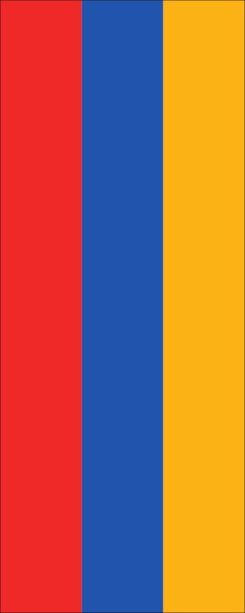 flaggenmeer Flagge Flagge Hochformat Armenien 110 g/m²