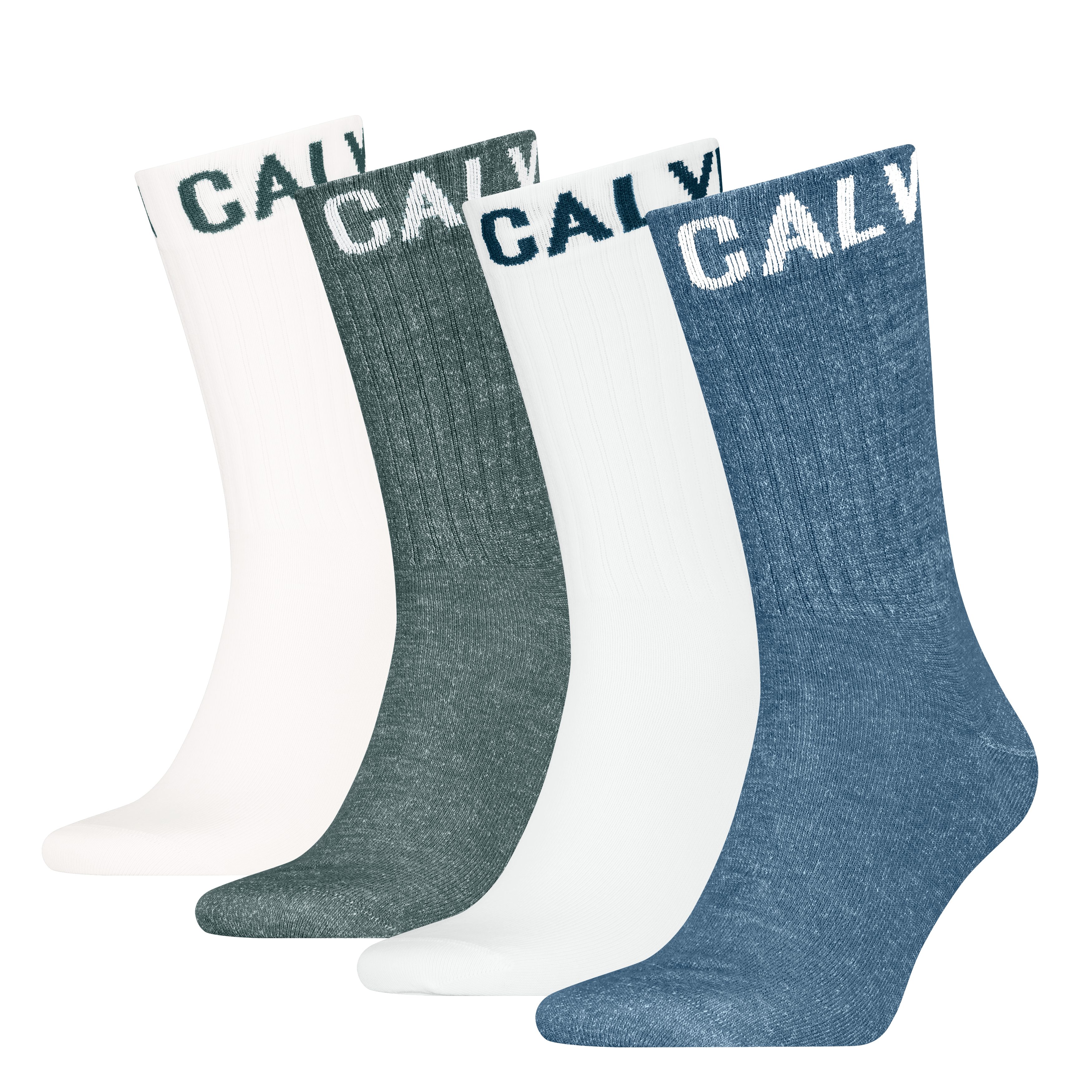 Calvin Klein Jeans Socken CKJ MEN SOCK 4P RIBBON LOGO ECOM (4er Pack) günstig online kaufen