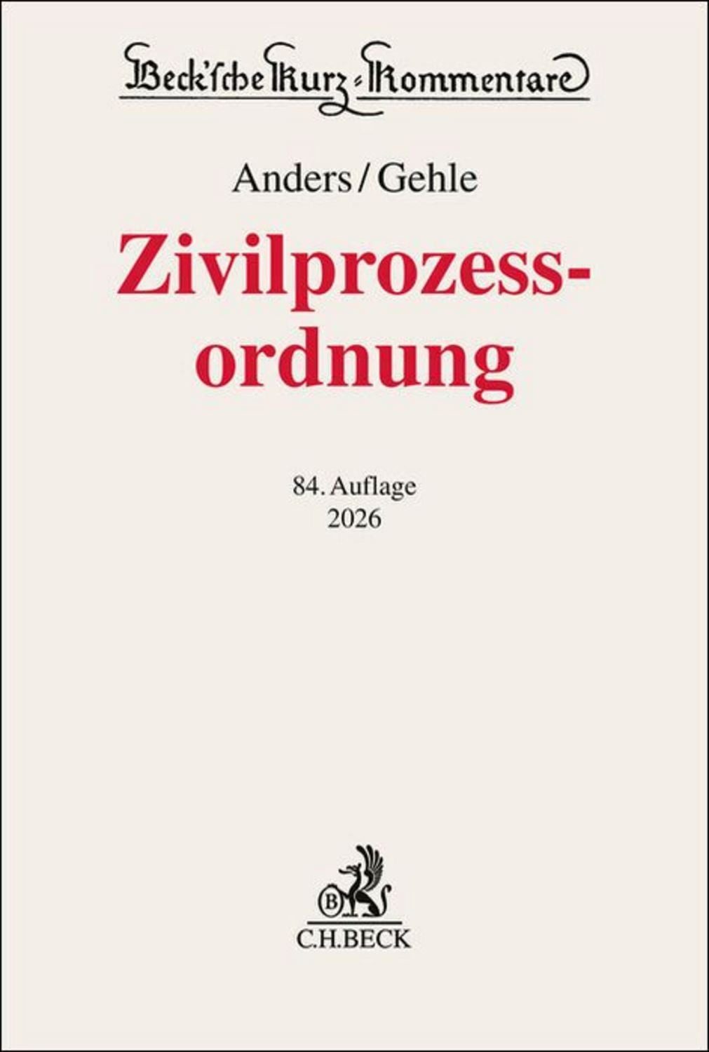 Zivilprozessordnung. ZPO / diverse