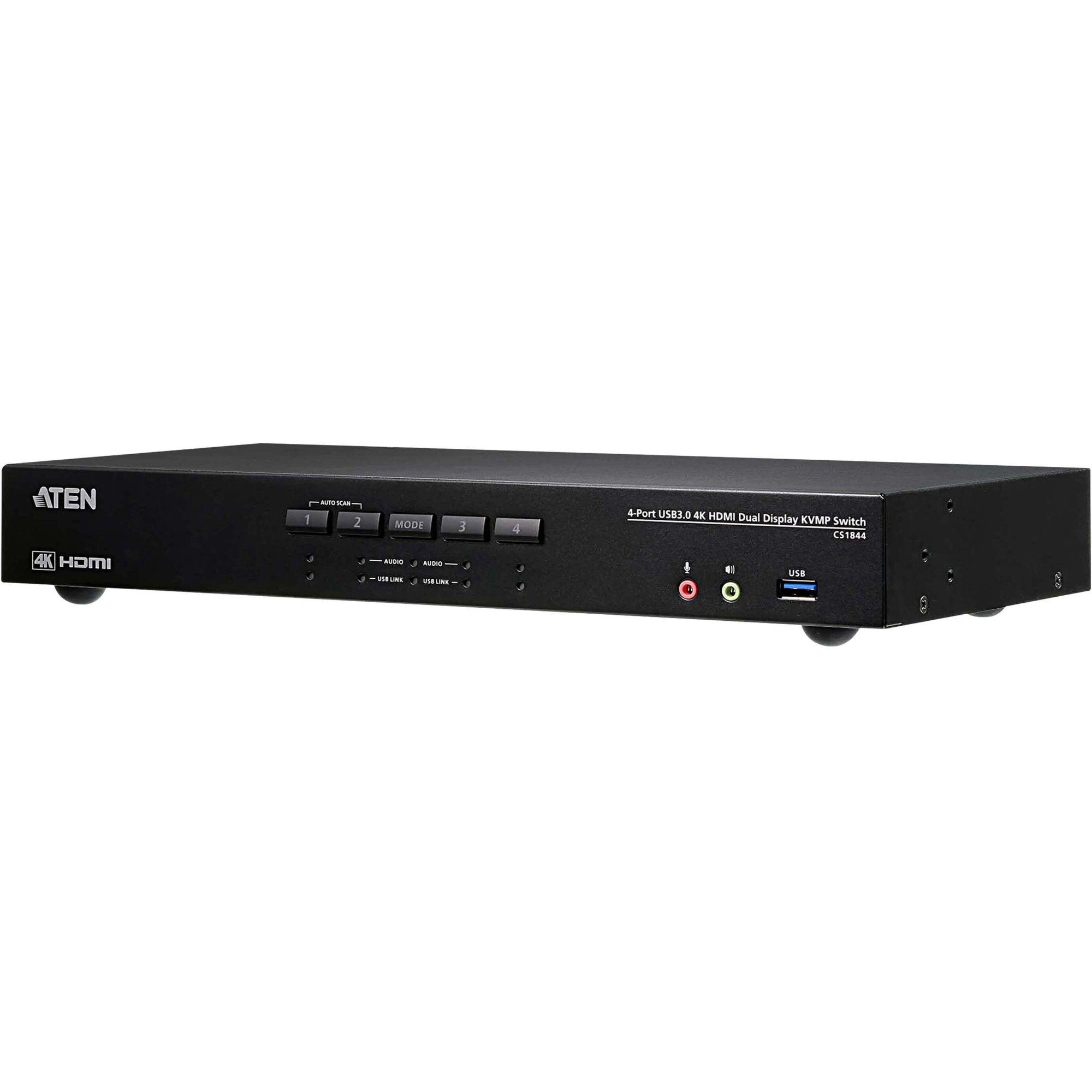 CS1844 KVM-Switch KVMP-Switch 4-fach, Aten Netzwerk-Switch HDMI ATEN