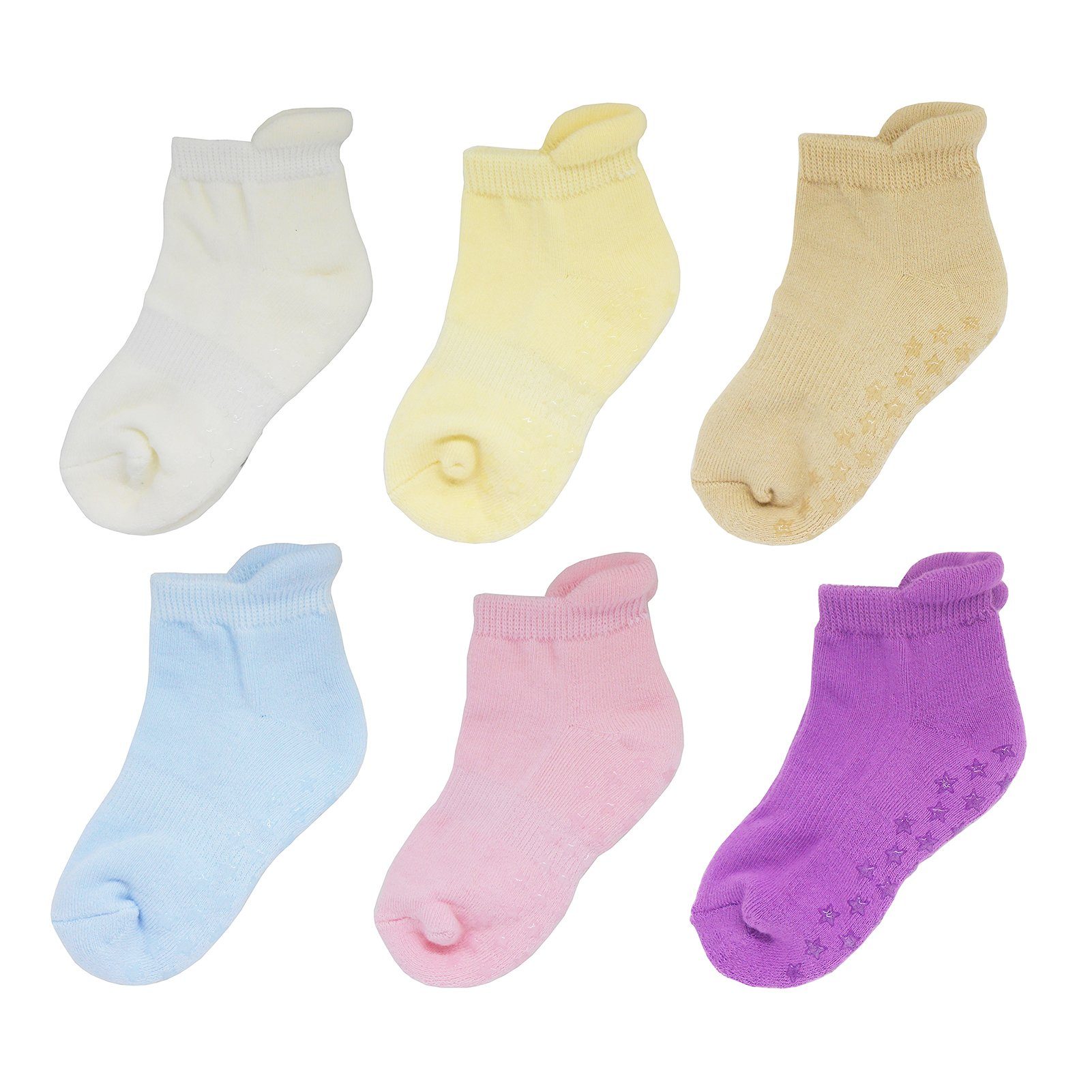 Yalion Kurzsocken Yalion® weiche Kinder Socken mit Halbplüsch in mehreren verschiedenen (6-Paar)