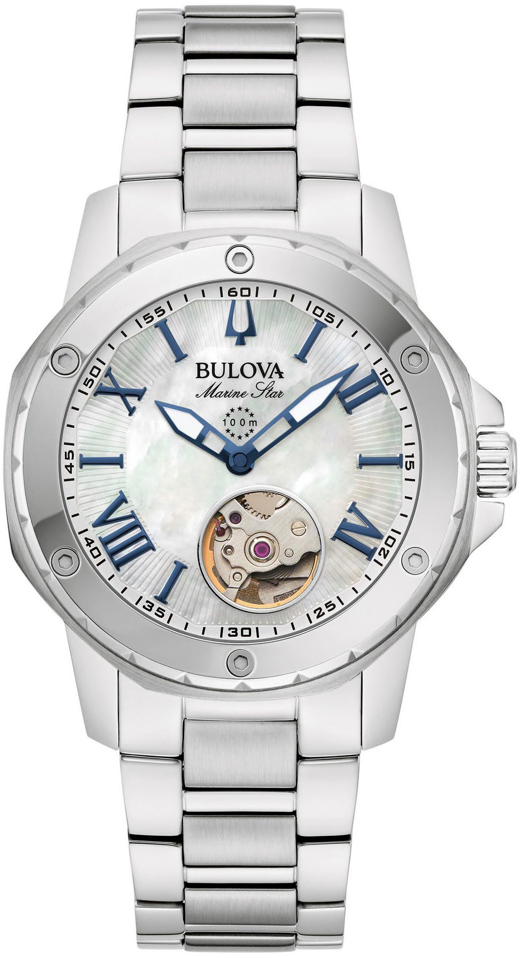 Bulova Automatikuhr Marine Star Automatic 96L326, günstig online kaufen