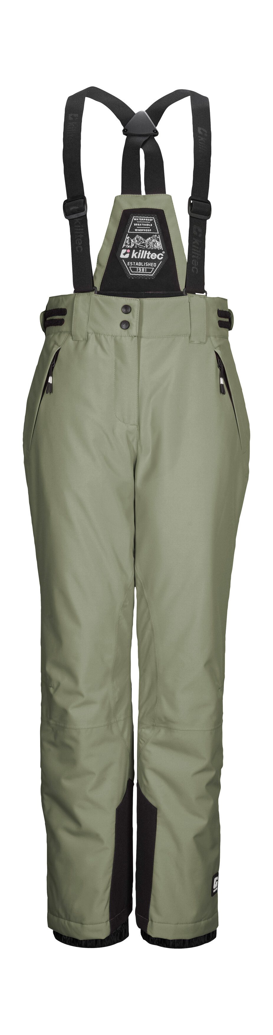 Killtec Skihose KSW 213 GRLS SKI PNTS Wasserdichte, atmungsaktive Skihose mit verstellbarer Taille