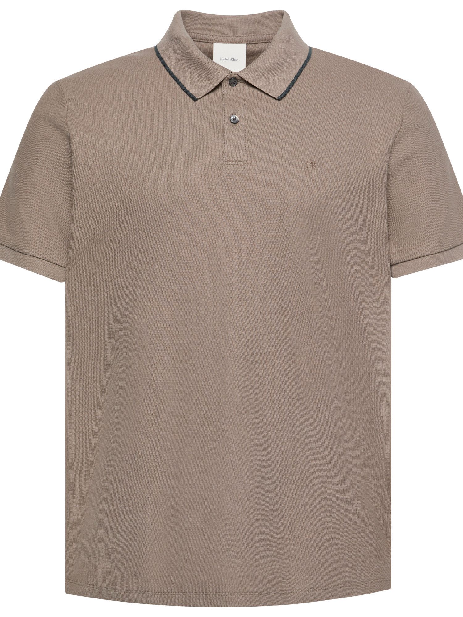 Calvin Klein Poloshirt SS RFND PQ TPPD CLSS Mit Rundhalsausschnitt günstig online kaufen