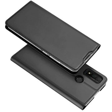 CoolGadget Handyhülle Magnet Case Handy Tasche für Huawei P Smart 2020 6,21 Zoll, Hülle Klapphülle Ultra Slim Flip Cover für P Smart (2020) Schutzhülle
