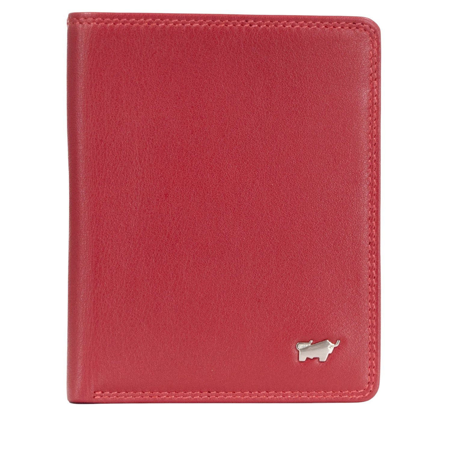 Braun Büffel Kartenetui GOLF RFID Ausweisetui 4CS rot