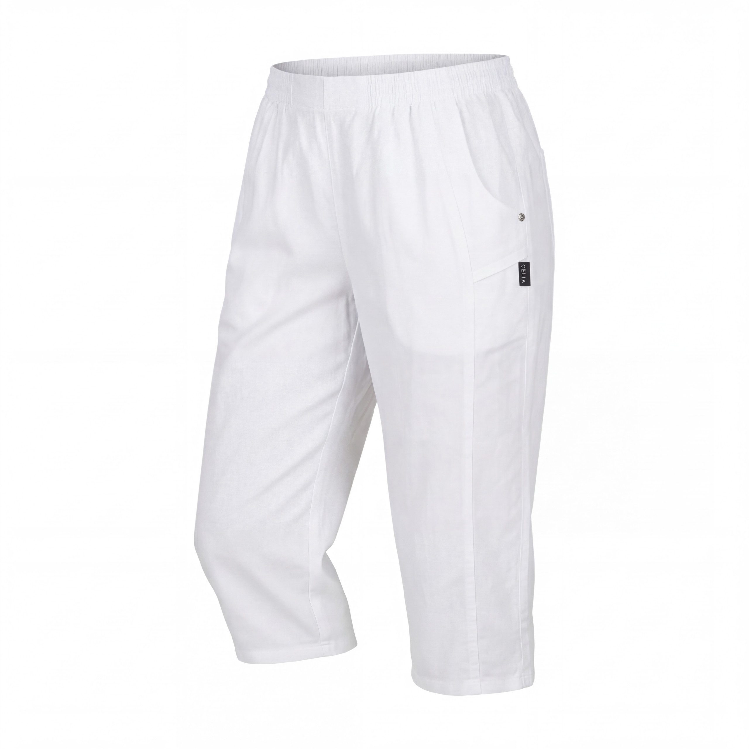 OriginalYou Caprihose Damen Sommerhose mit Stretch 7/8 Capri Schlupfhose bequemer Stretchbund, in den Größe 36 bis 50 erhältlich