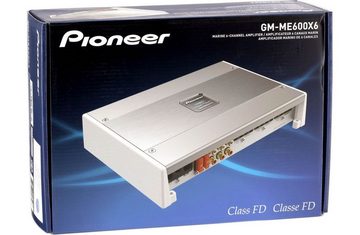 Pioneer Pioneer GM-ME600X6 Marinetauglicher 6-Kanal Class FD-Verstärker für Outdoor- und Bootseinsatz (600 Watt RMS) Digital Verstärker