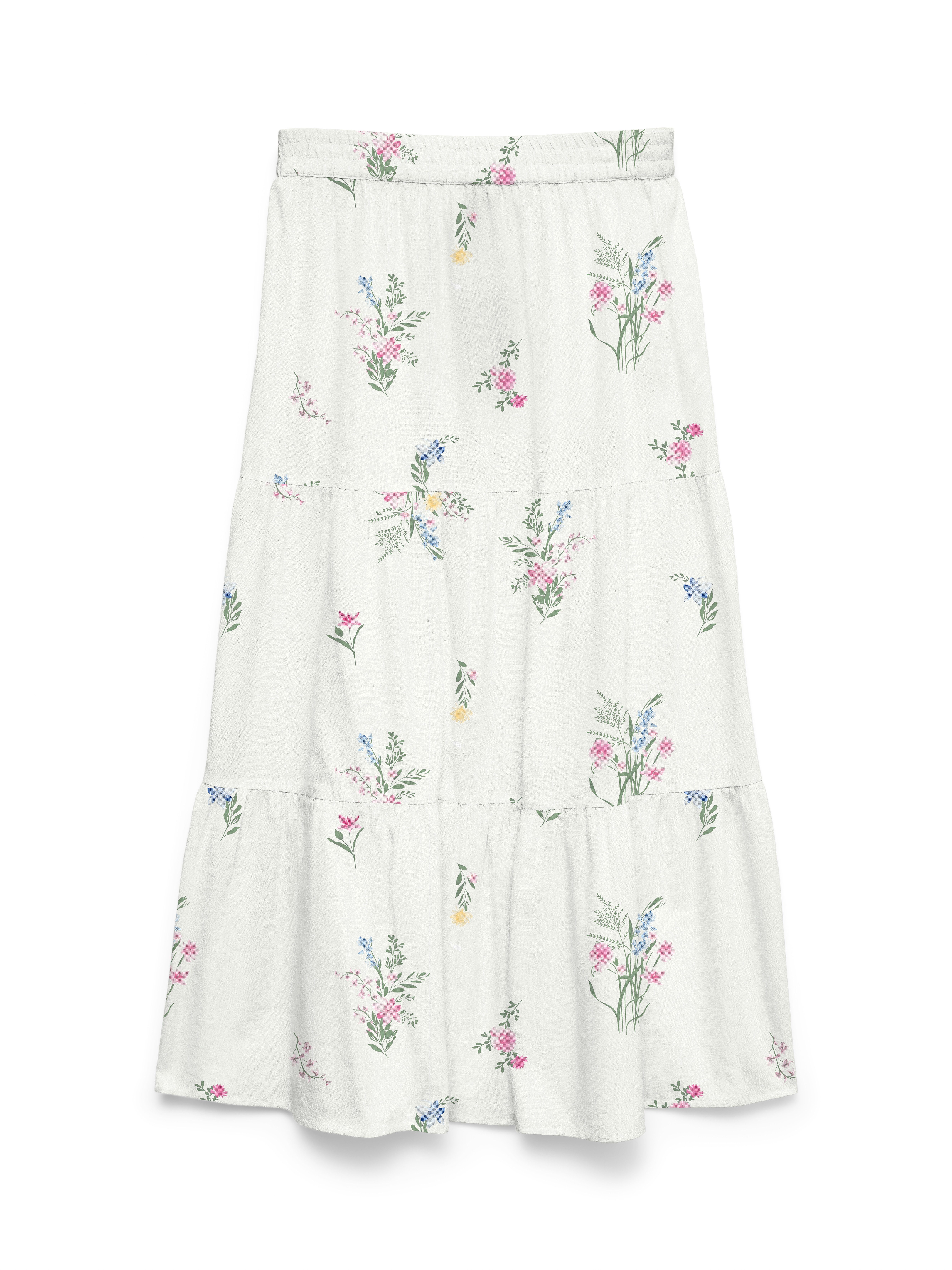 Vero Moda Maxirock VMDICTHE HW MAXI SKIRT WVN GA Baumwolle
