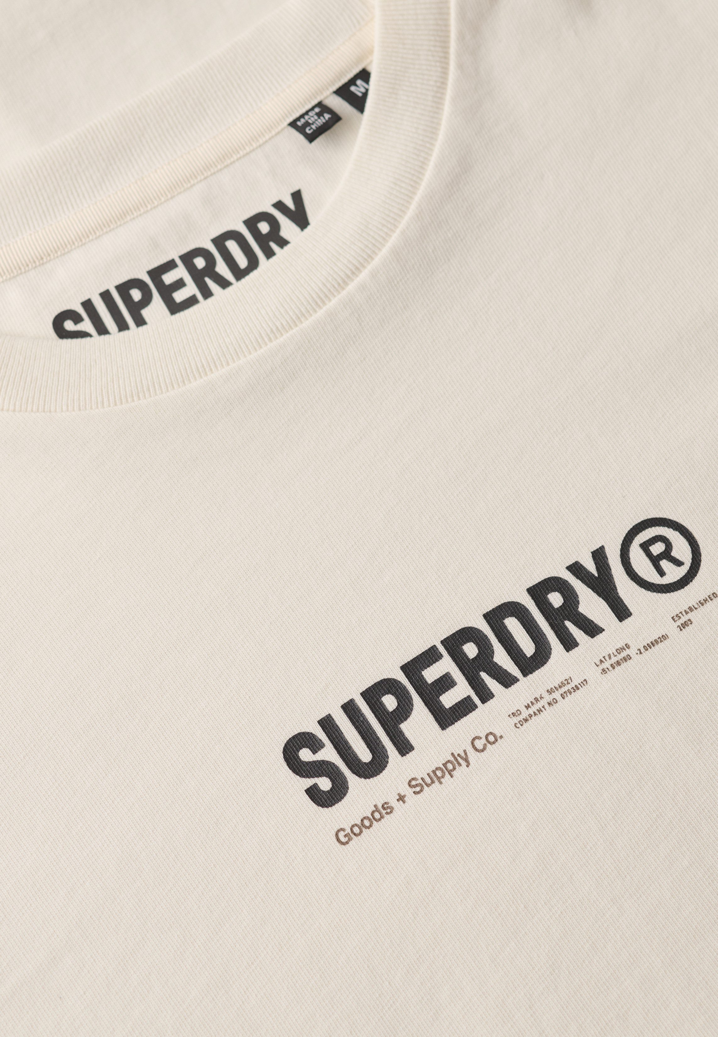Superdry Rundhalsshirt UTILITY SPORT GRAPHIC T SHIRT