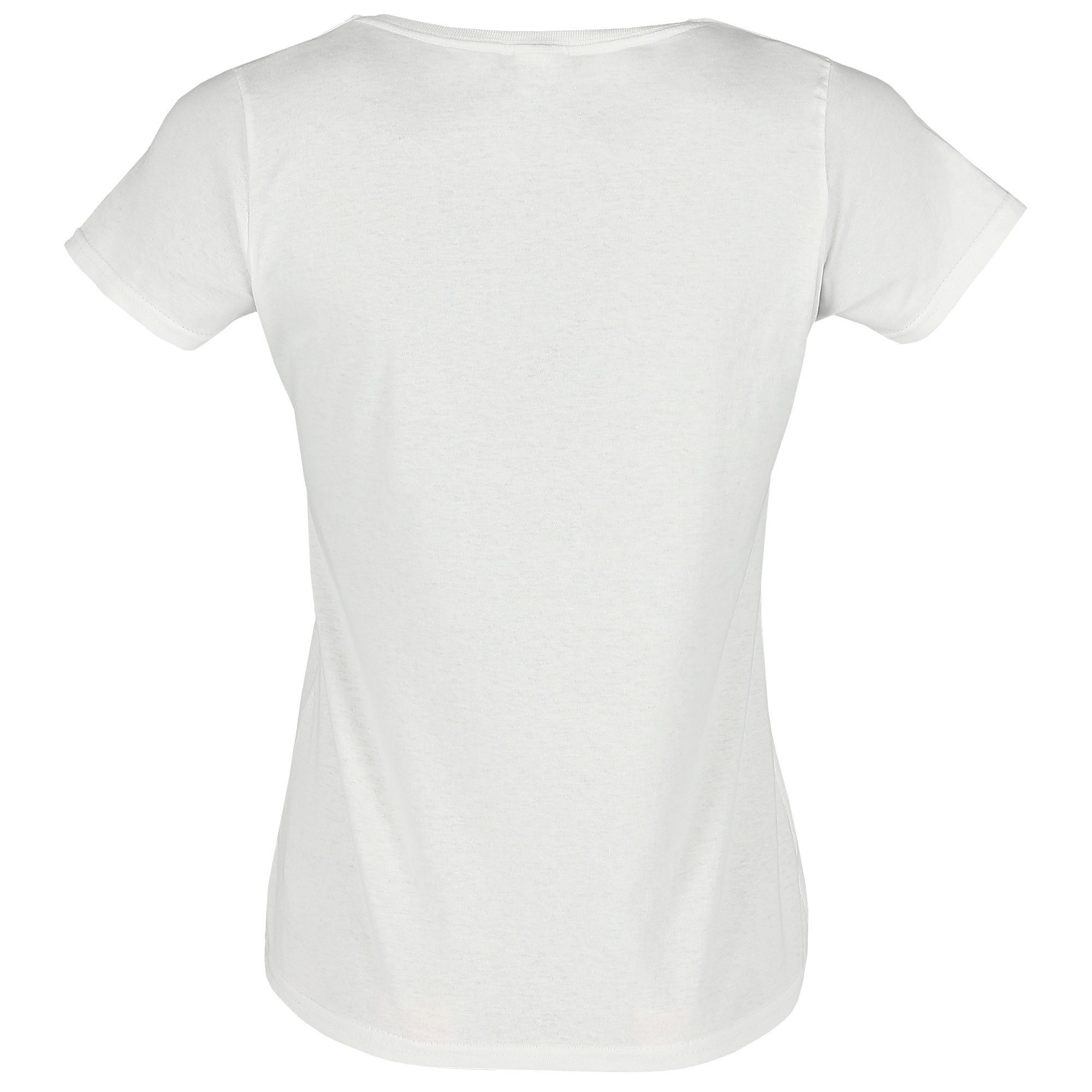 Fruit of the Loom Rundhalsshirt Damen T-Shirt mit Vintage-Logo