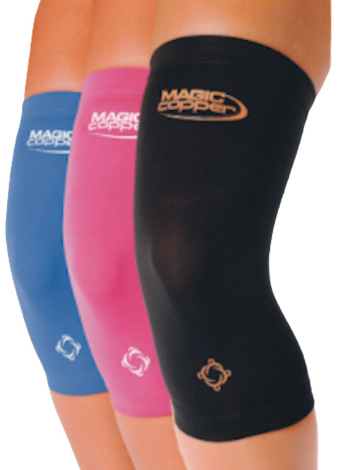 Bandage Magic Copper Knie-Bandage schwarz, Gr. XXL