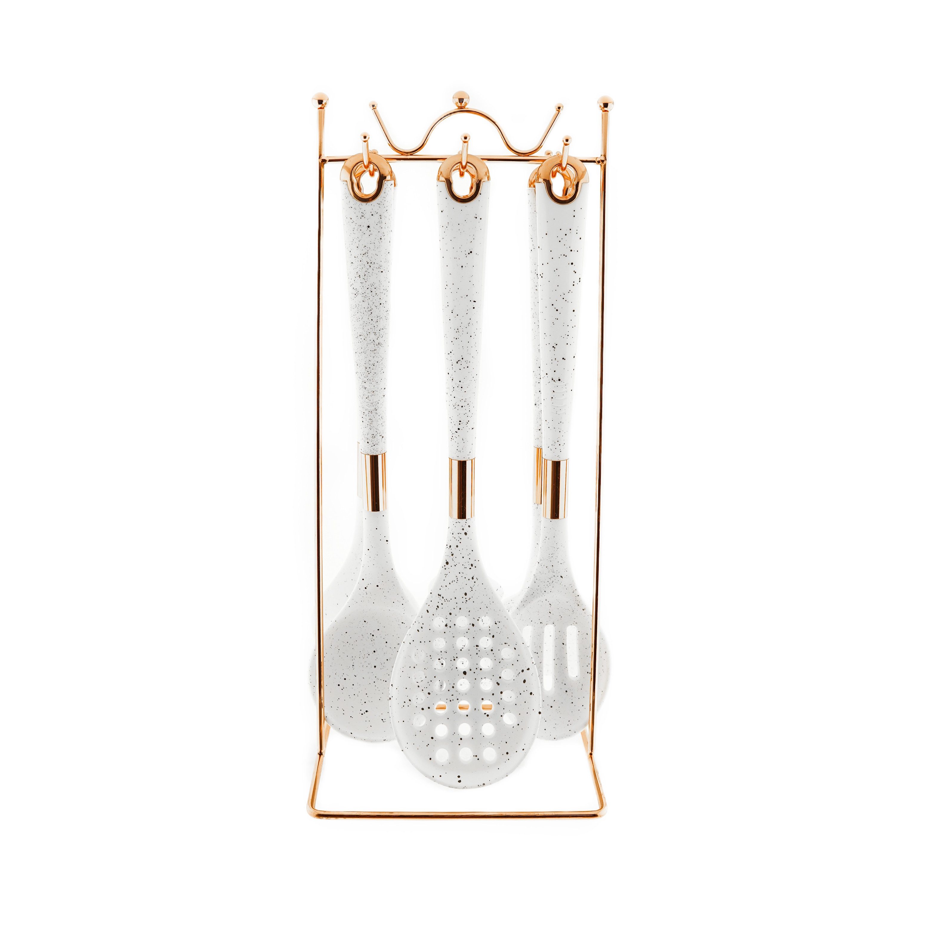 Almina Küchenorganizer-Set 7 tlg. Küchenhelfer-Set aus Silikon Kochgeschirr günstig online kaufen