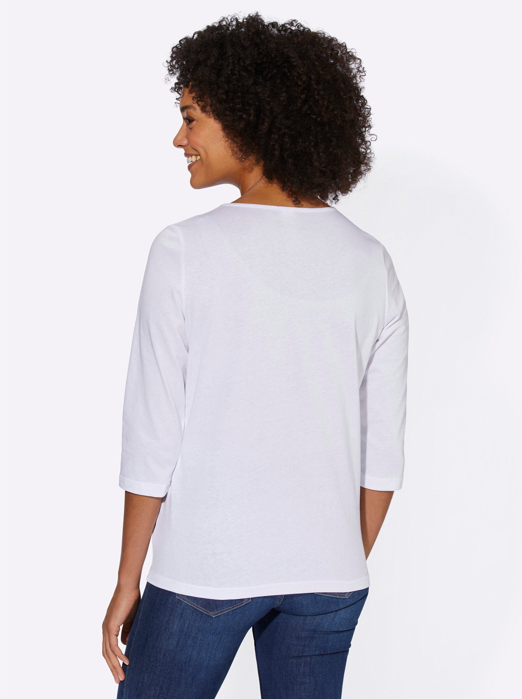 Sieh an! T-Shirt 3/4-Arm-Shirt günstig online kaufen