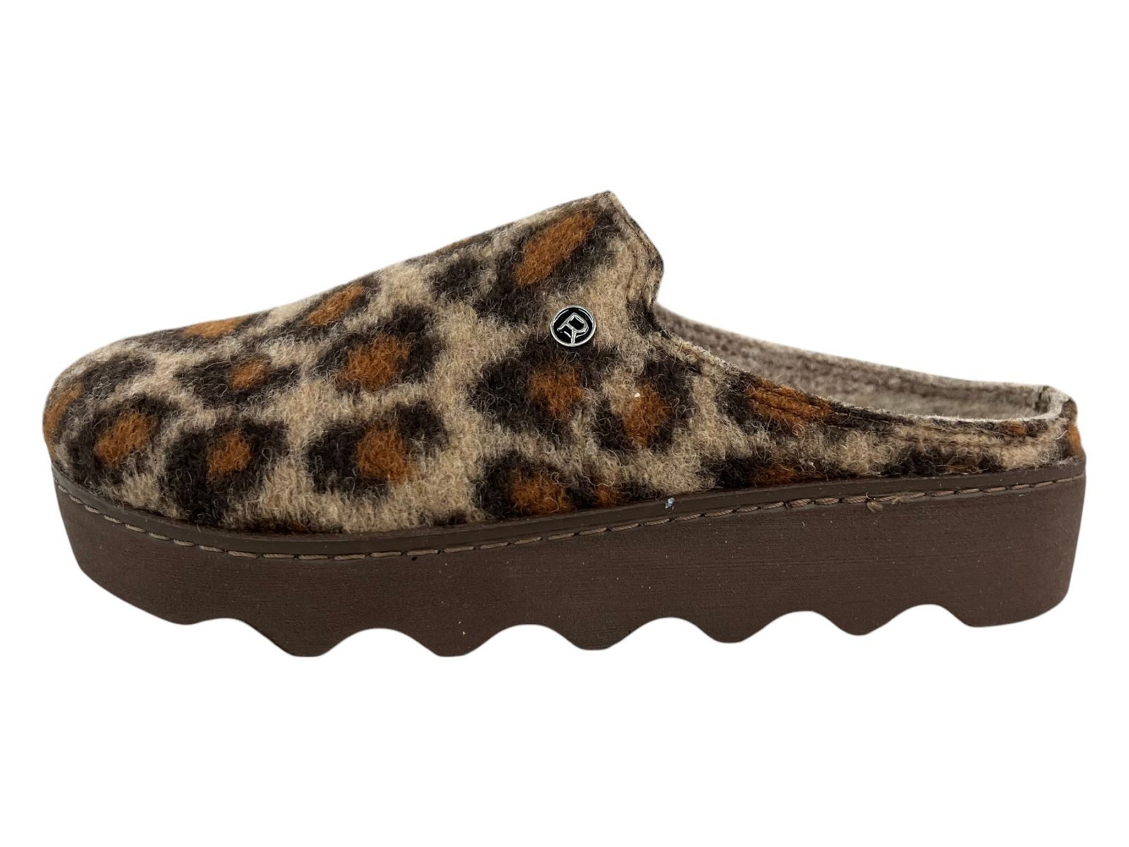 Rohde Damen Pantoffel 6101-72 mocca braun Hausschuh