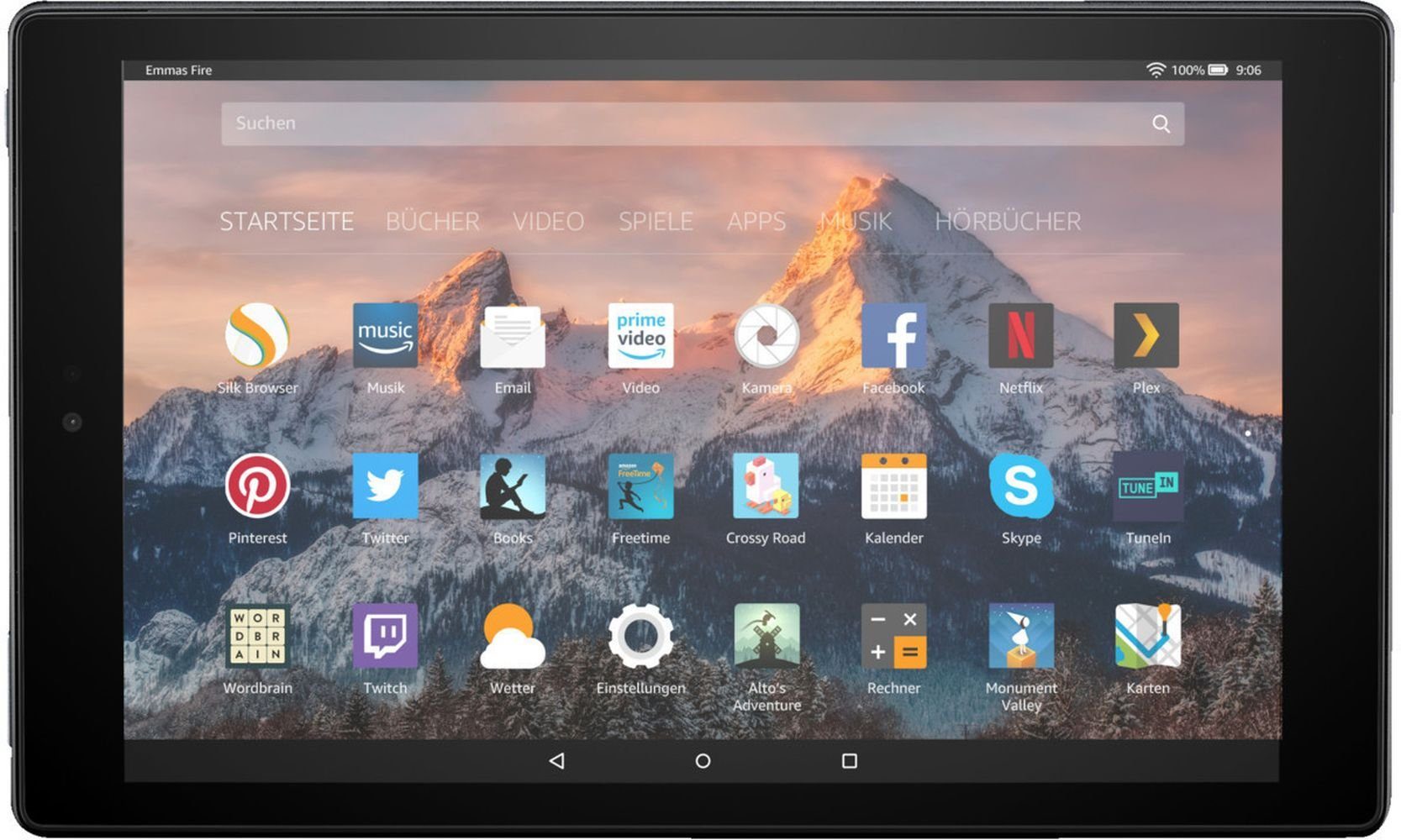 Amazon Amazon Fire HD 10 plus Tablet 32 Gb, black Tablet (10.1", 32 GB, Fire OS)