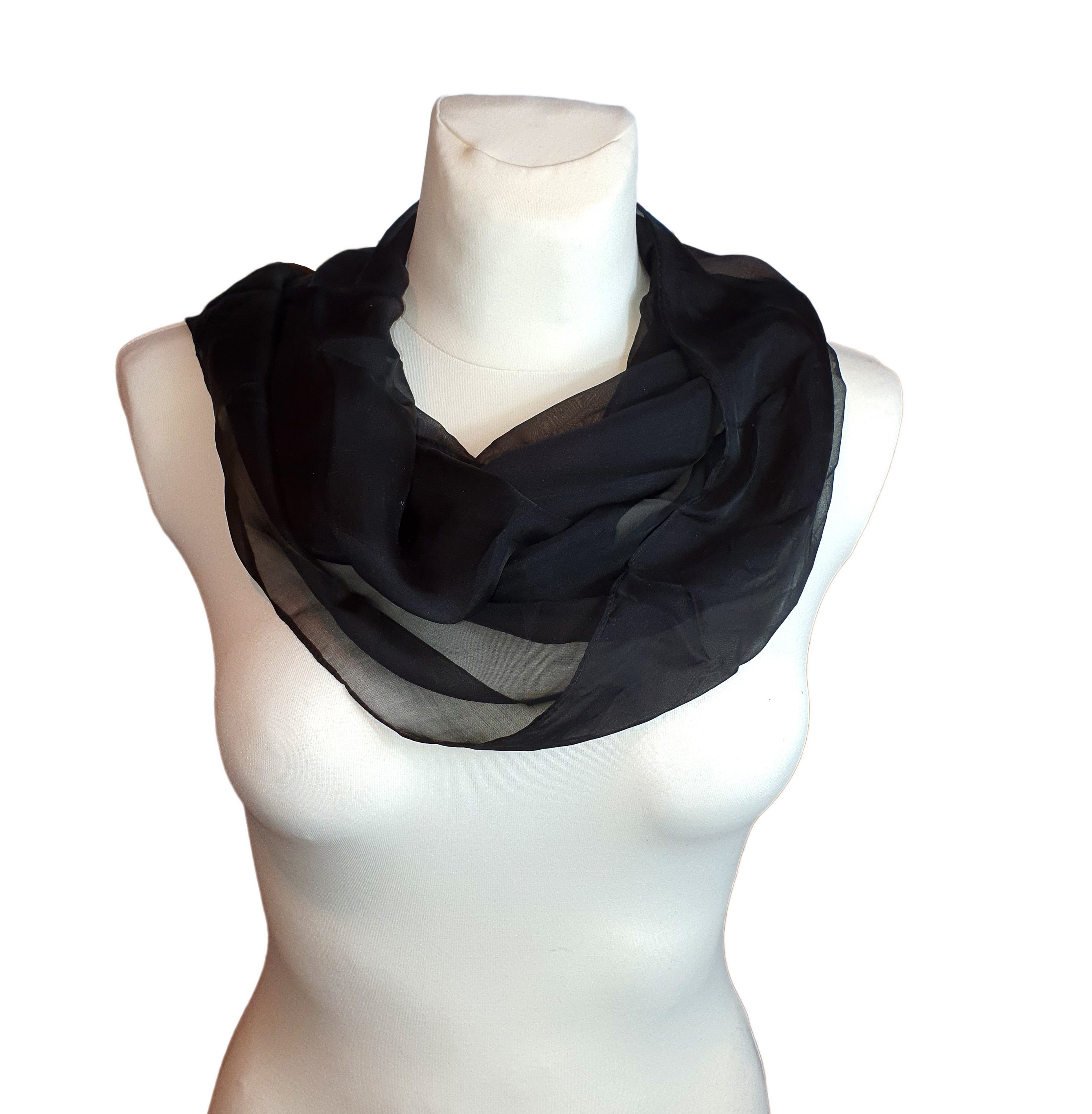 Posh Gear Seidentuch Chiffon Loop Schal Levieseta, aus 100% Seide günstig online kaufen