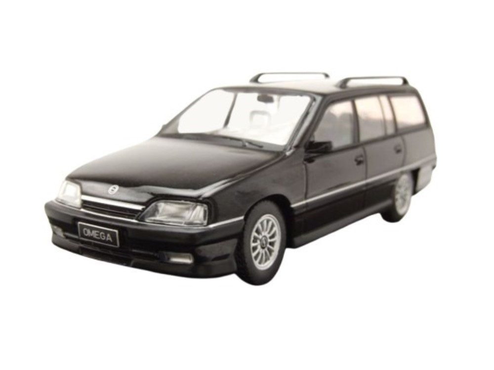 ixo Models Modellauto Opel Omega A2 Caravan Kombi 1990 schwarz, Maßstab 1:43