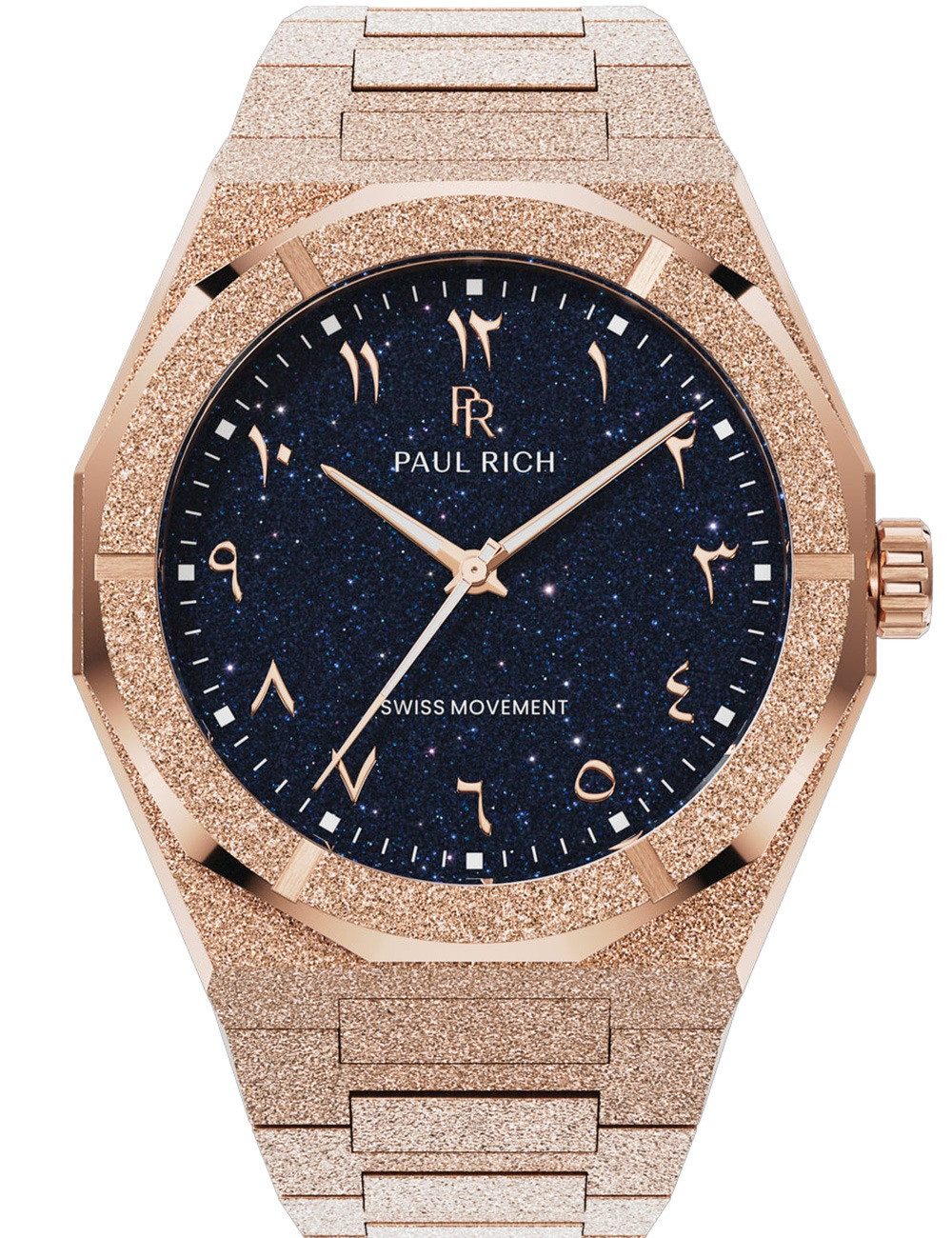 Paul Rich Quarzuhr Paul Rich PR-45235 Herrenuhr Frosted Star Dust II Sahara 43mm 5ATM Paul Rich PR-45235 Herrenuhr Frosted Star Dust II Sahara 43mm 5ATM