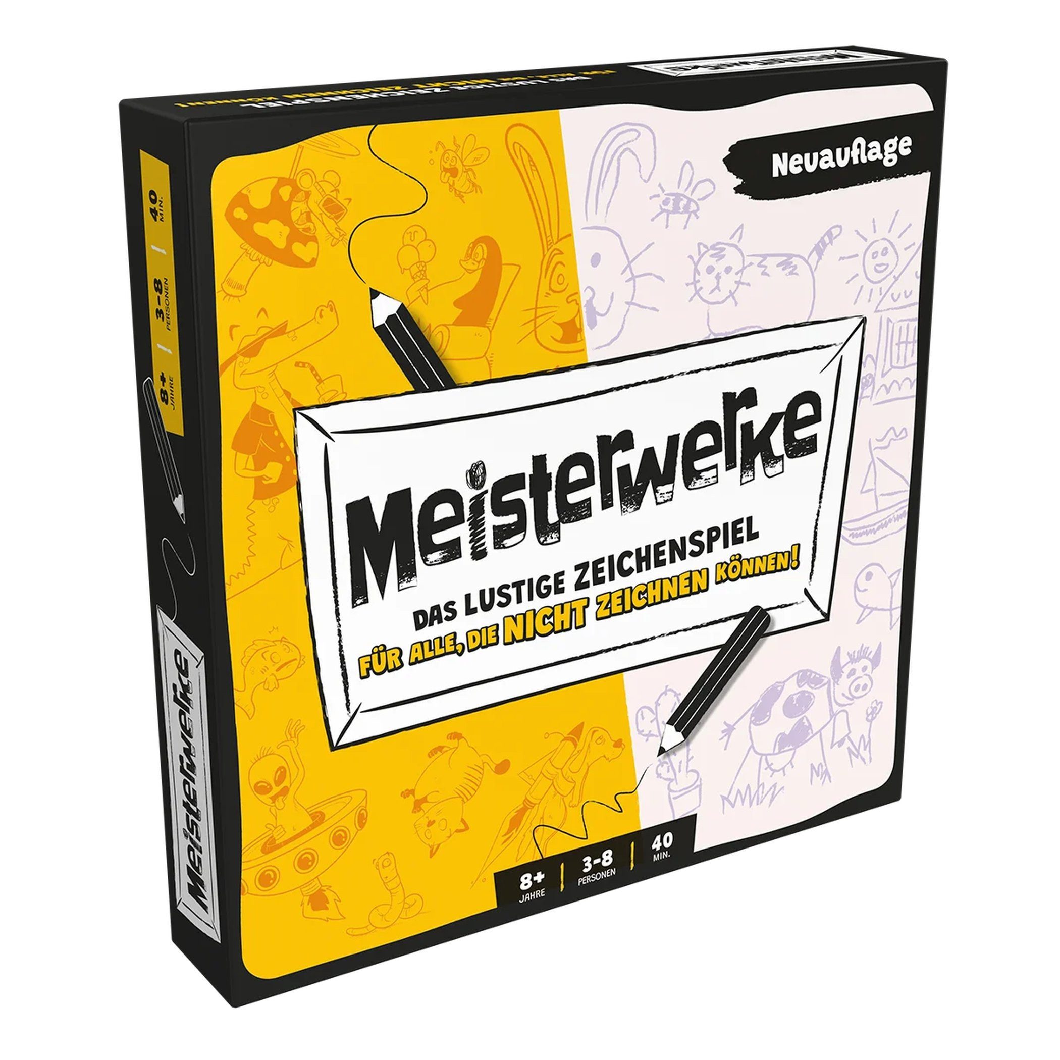 Asmodee Spiel Meisterwerke ab 8 Jahren 45 Minuten 3 bis 8 Spieler