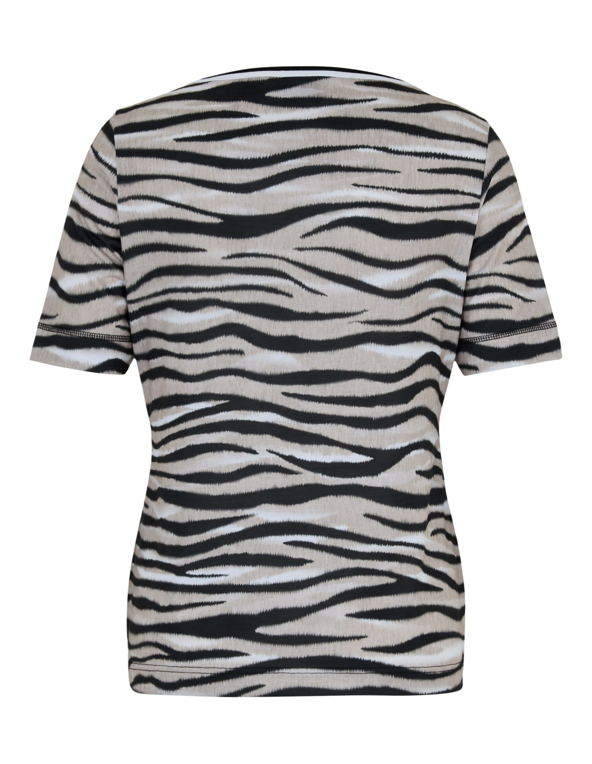 Canyon T-Shirt Canyon Damen T-Shirt 1/2 Arm ZEBRA CAMEL-BLACK-WHITE