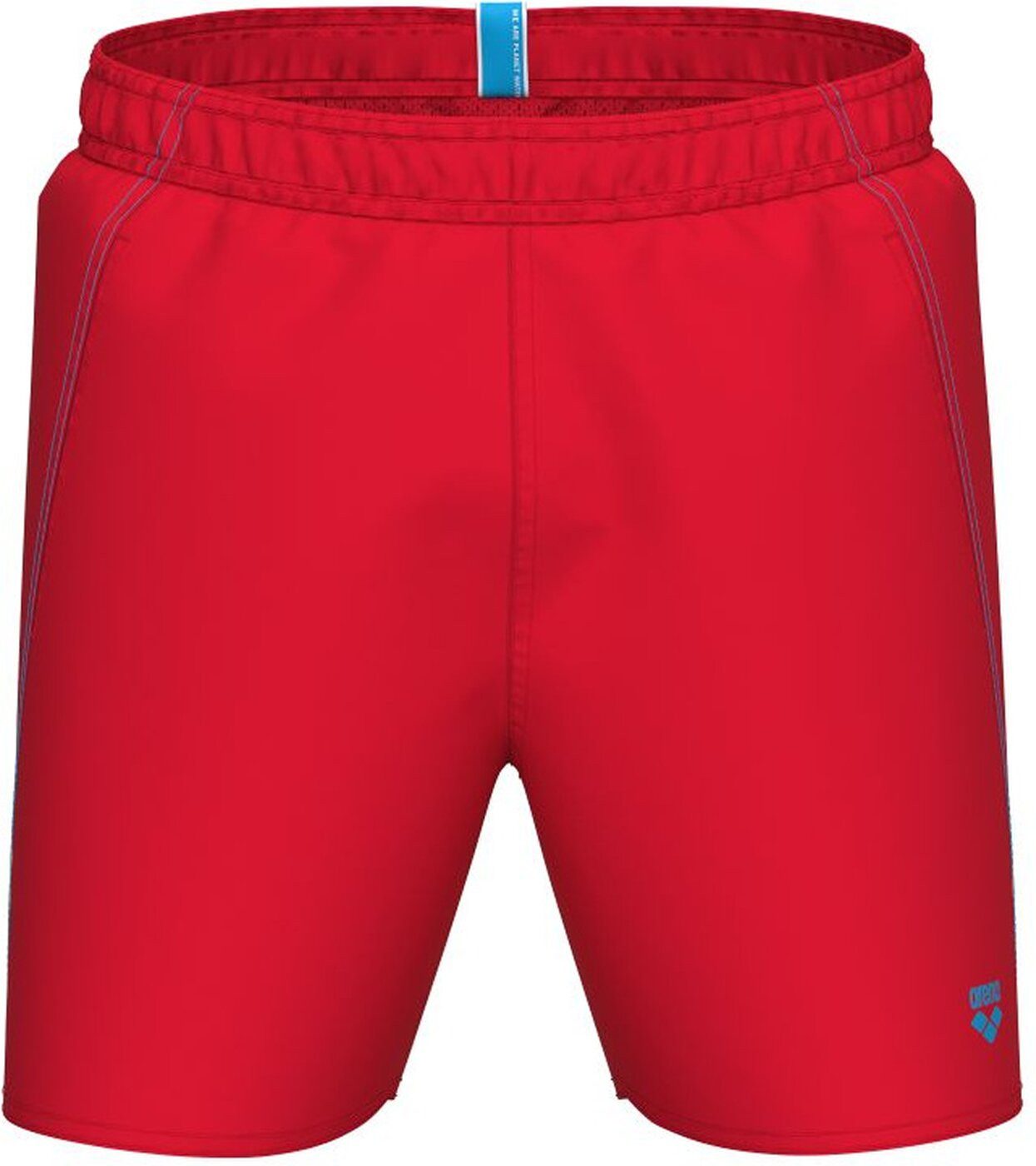 Badeshorts FUNDAMENTALS BOXER R RED-TURQUOISE